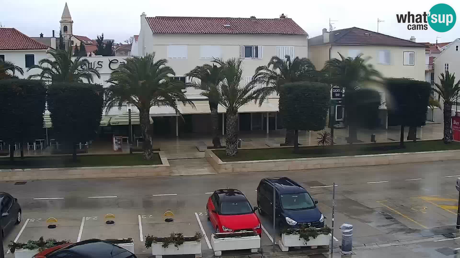 Livecam Promenade a Novalja