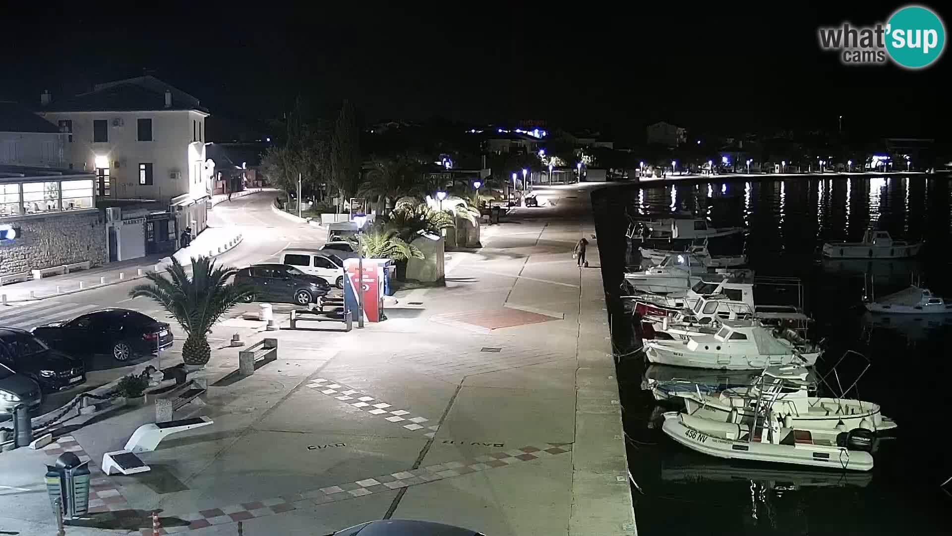 Livecam Promenade a Novalja