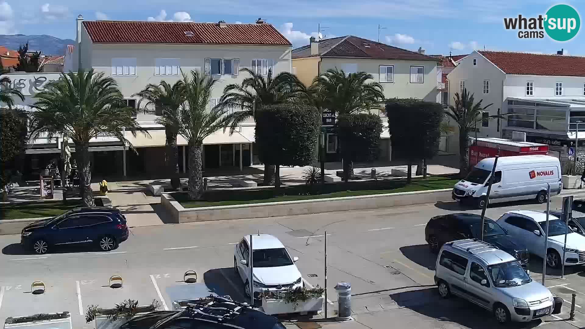 Novalja Livecam promenade