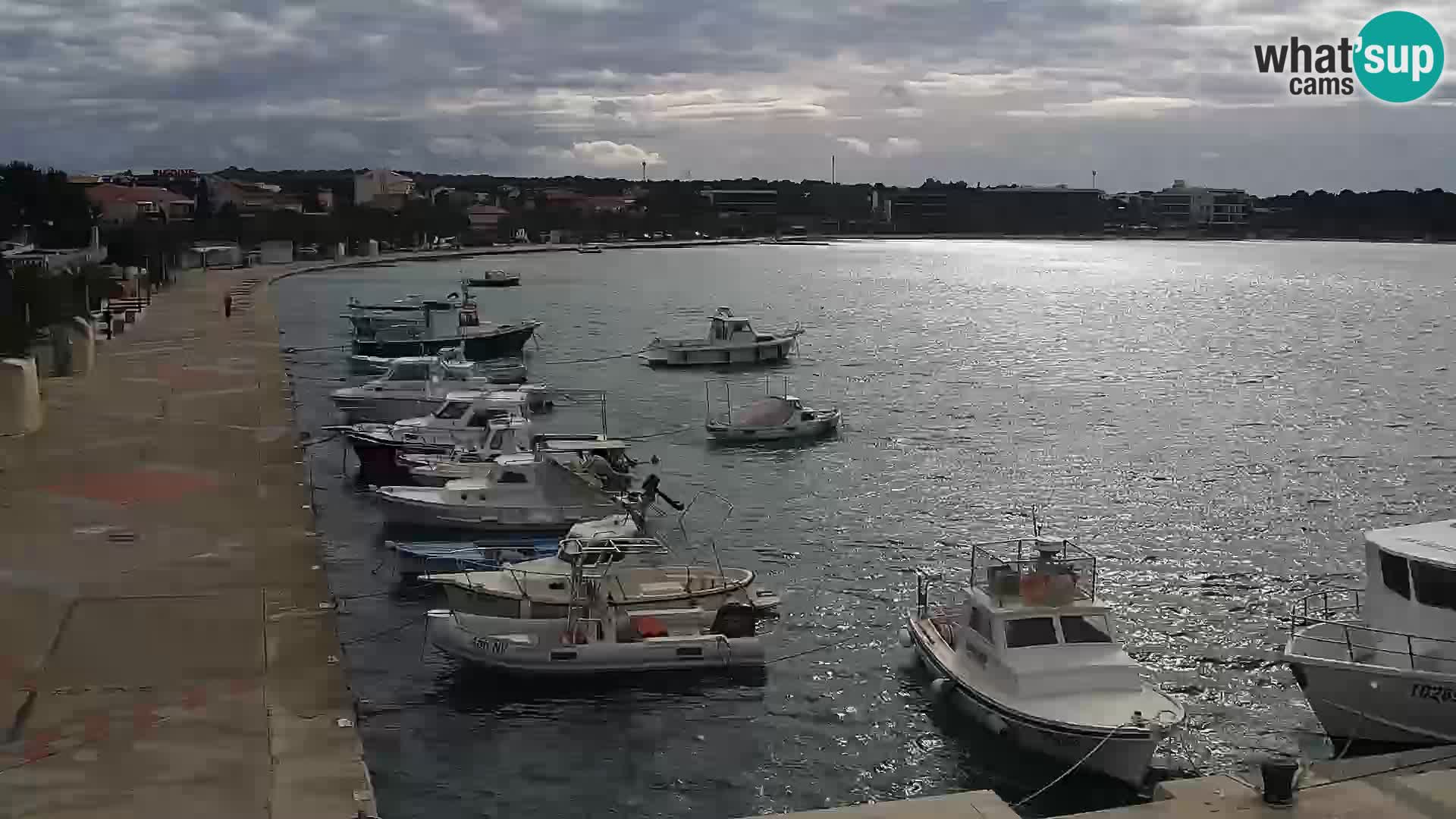 Novalja Livecam promenade