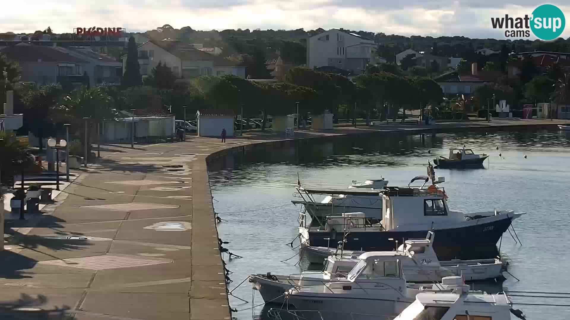 Livecam Promenade a Novalja