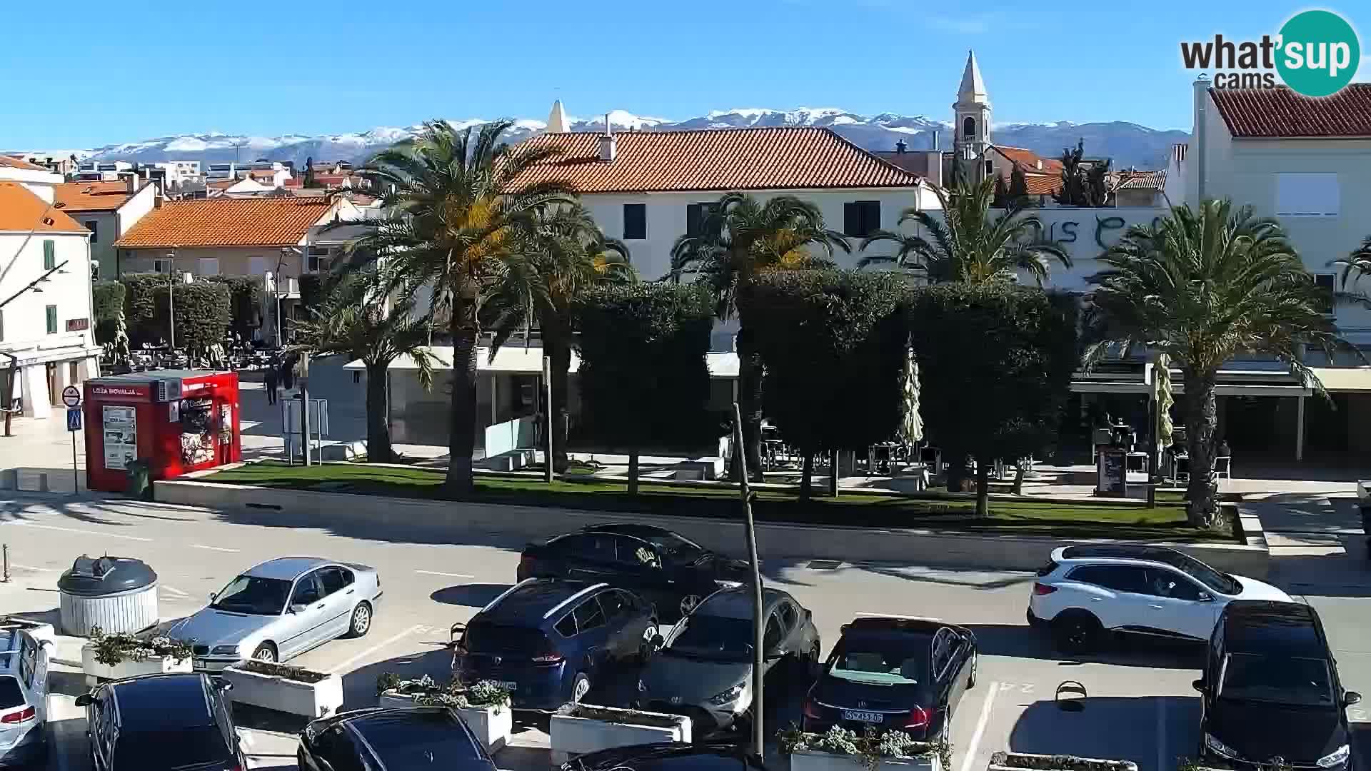Novalja Livecam promenade