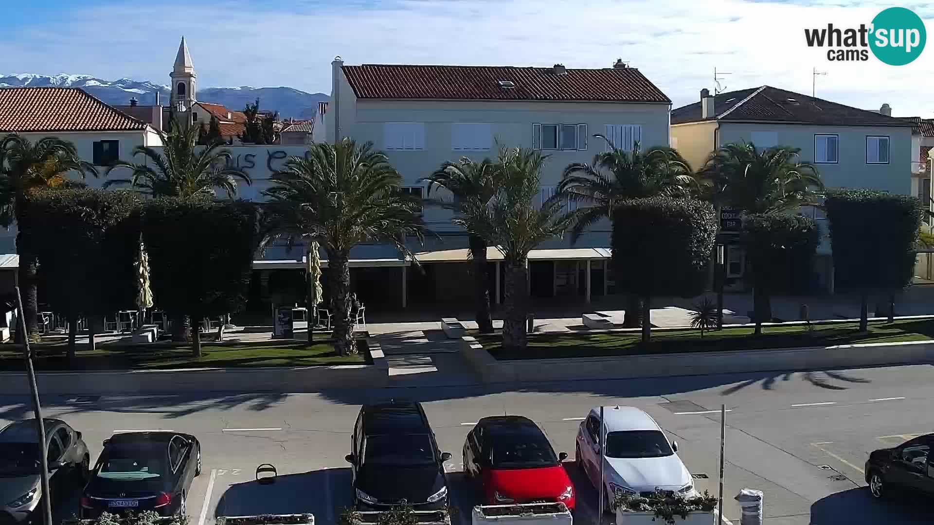 Livecam Promenade a Novalja