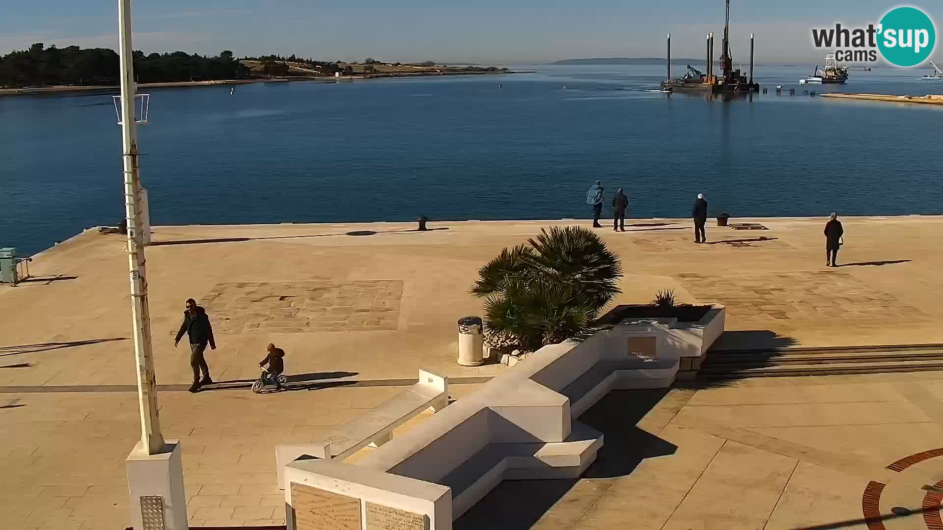 Livecam Promenade a Novalja