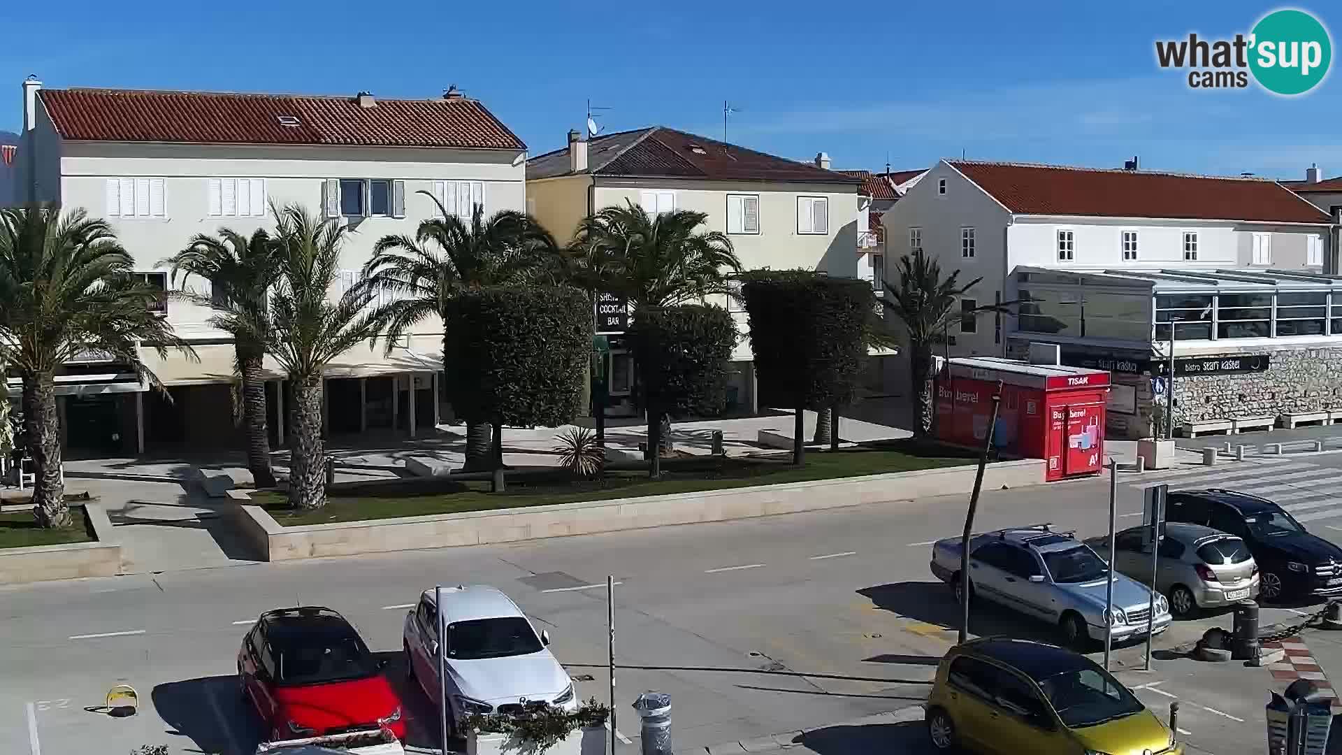 Livecam Promenade a Novalja