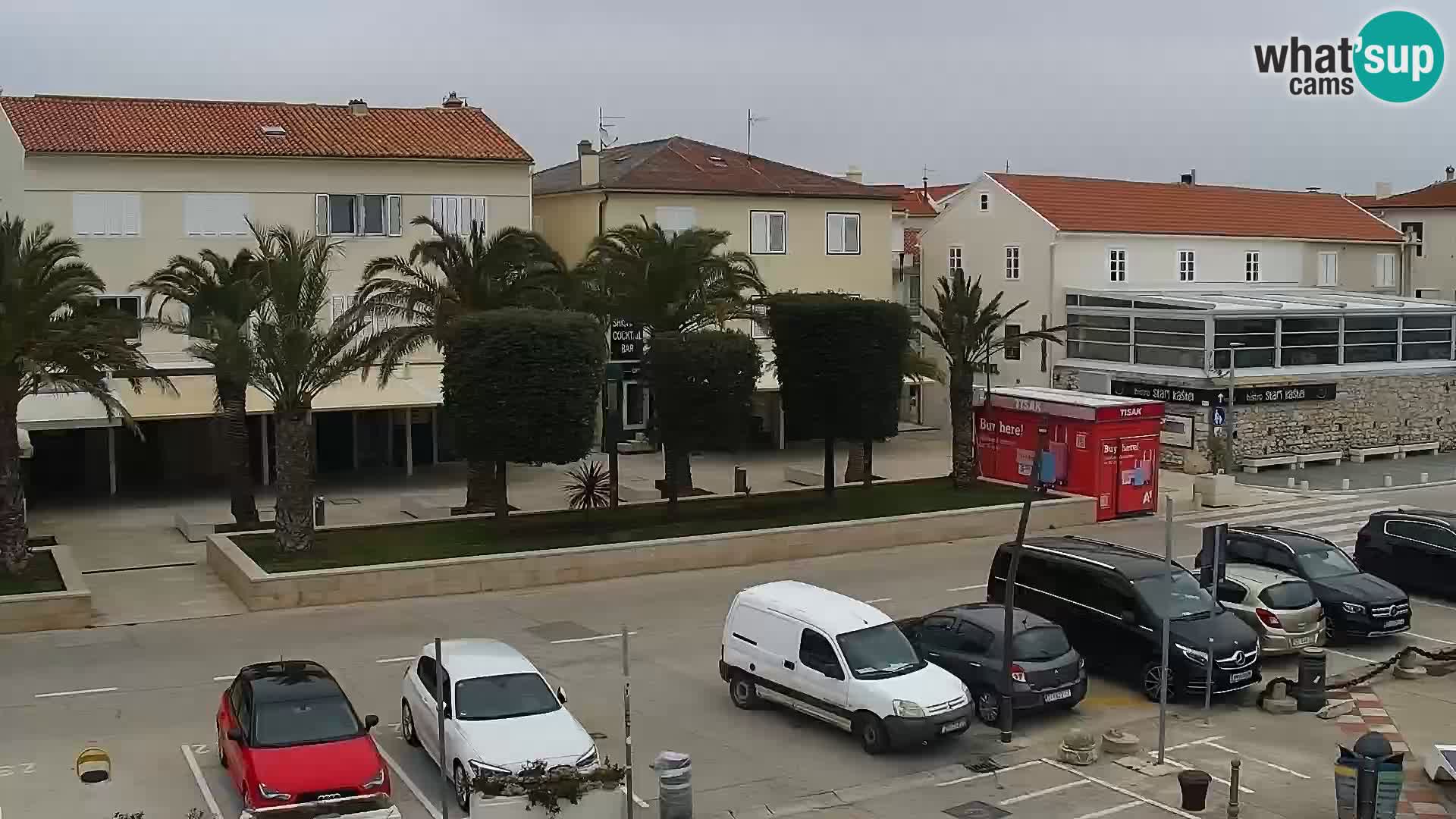 Livecam Promenade a Novalja