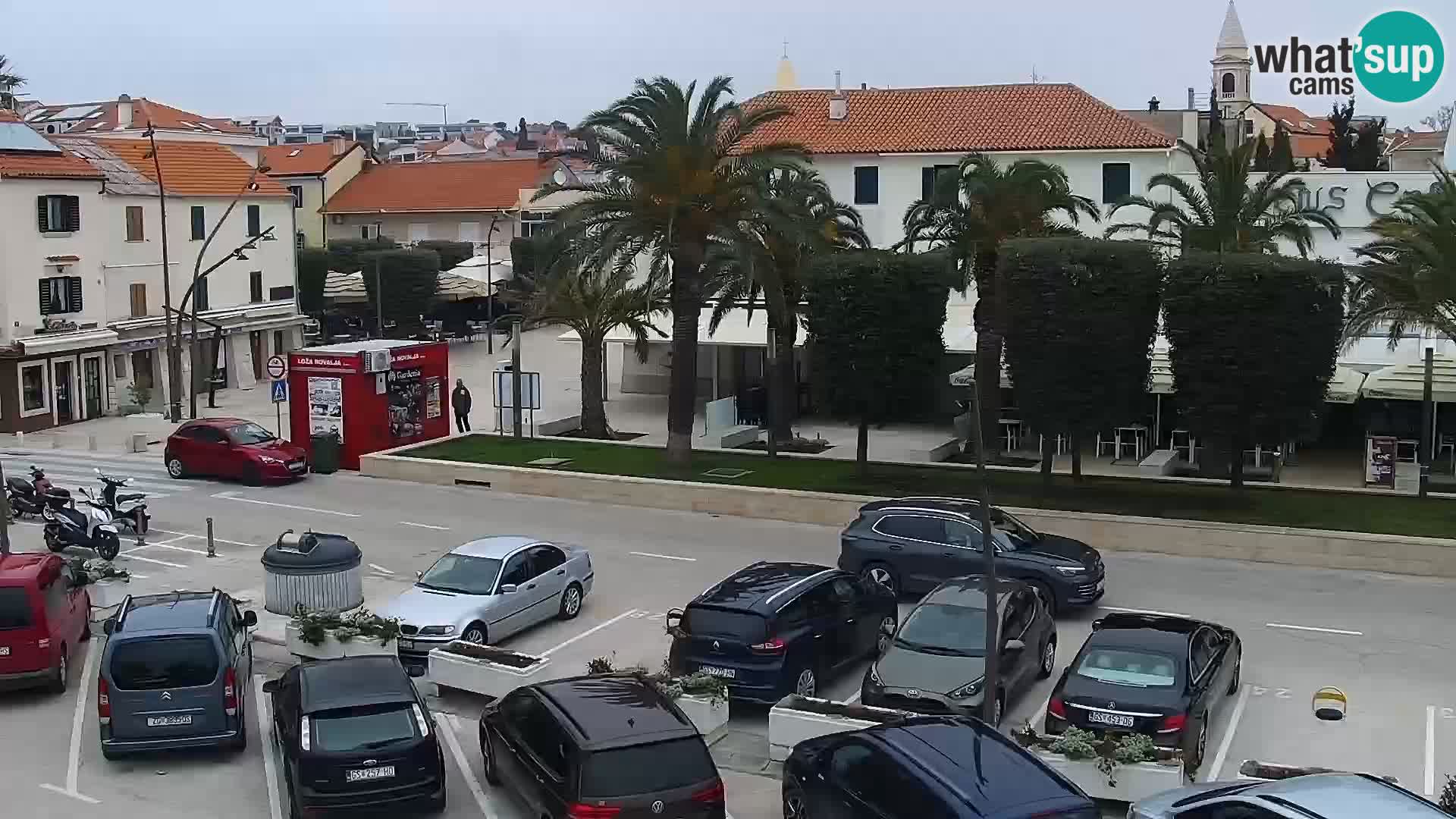 Novalja Livecam promenade