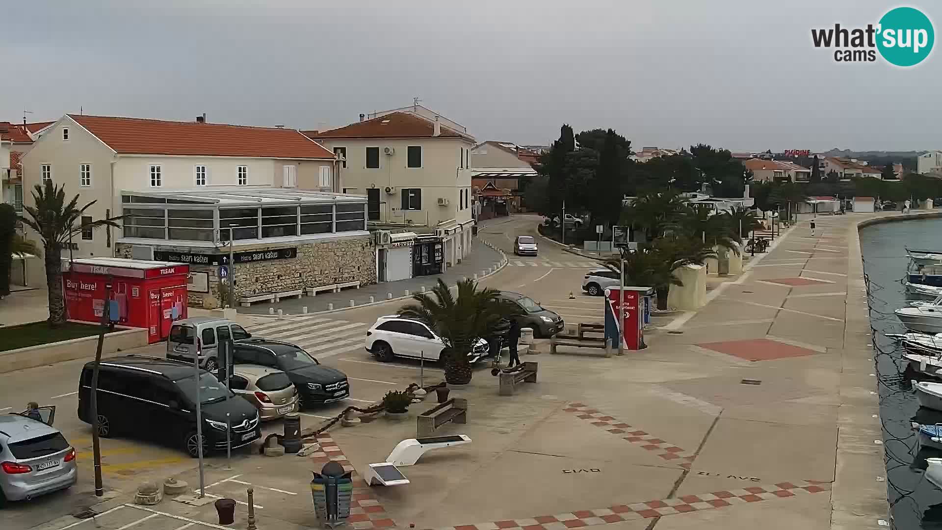Livecam Promenade a Novalja