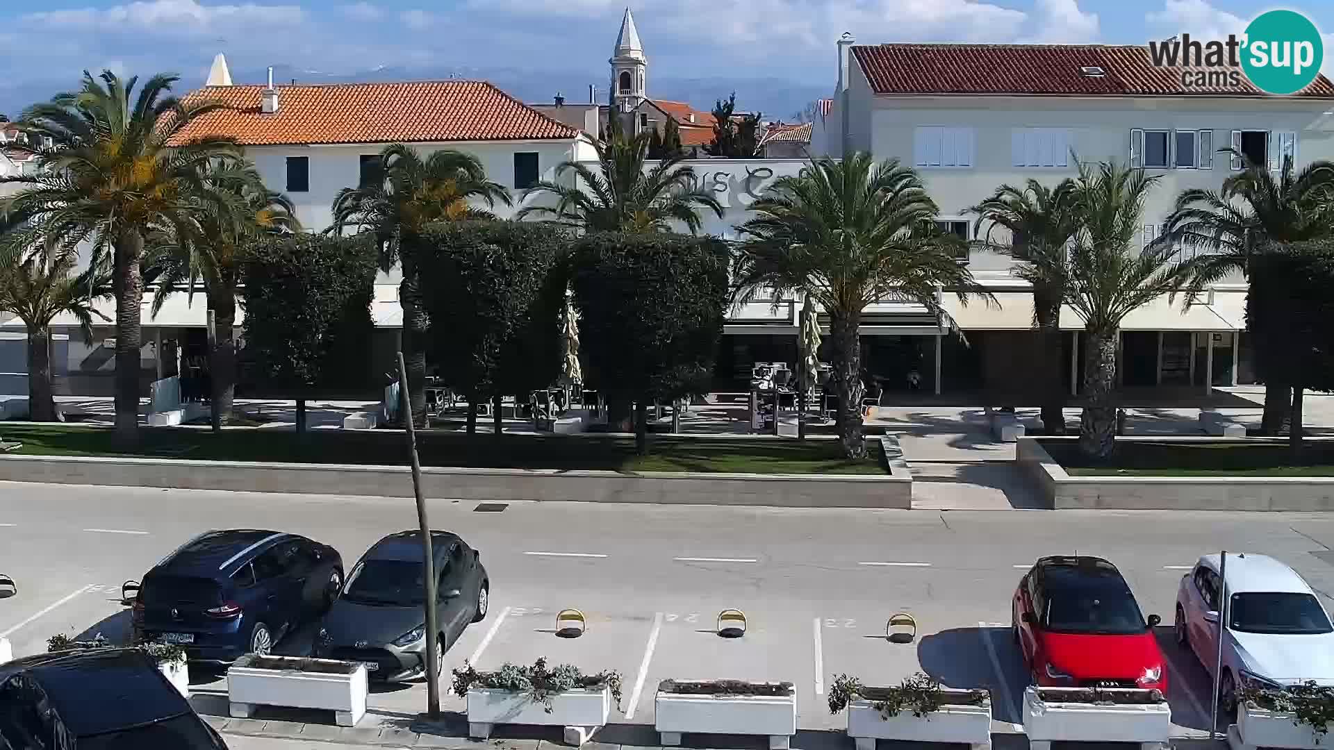Livecam Promenade a Novalja