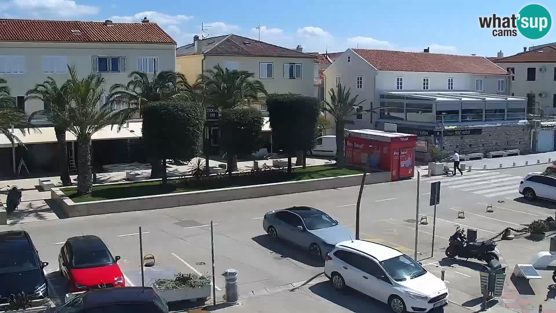 Novalja Livecam promenade