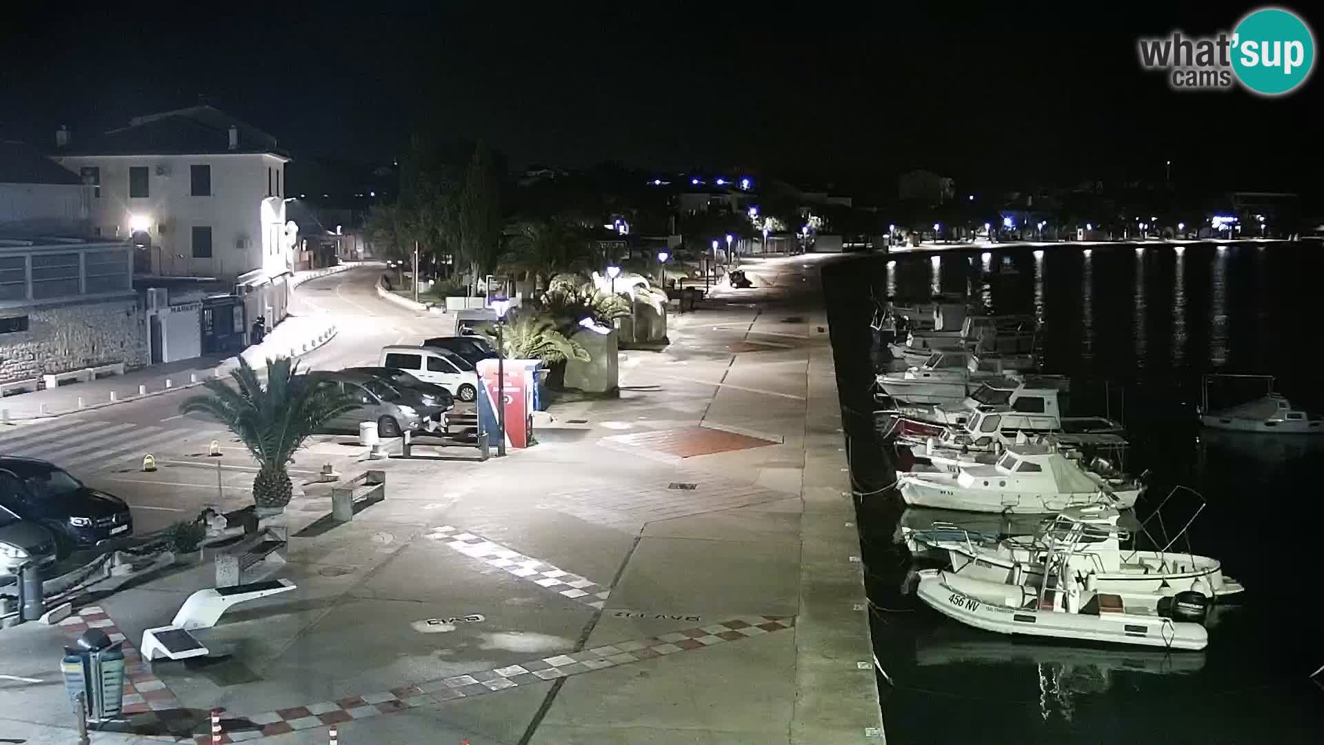 Novalja Livecam promenade
