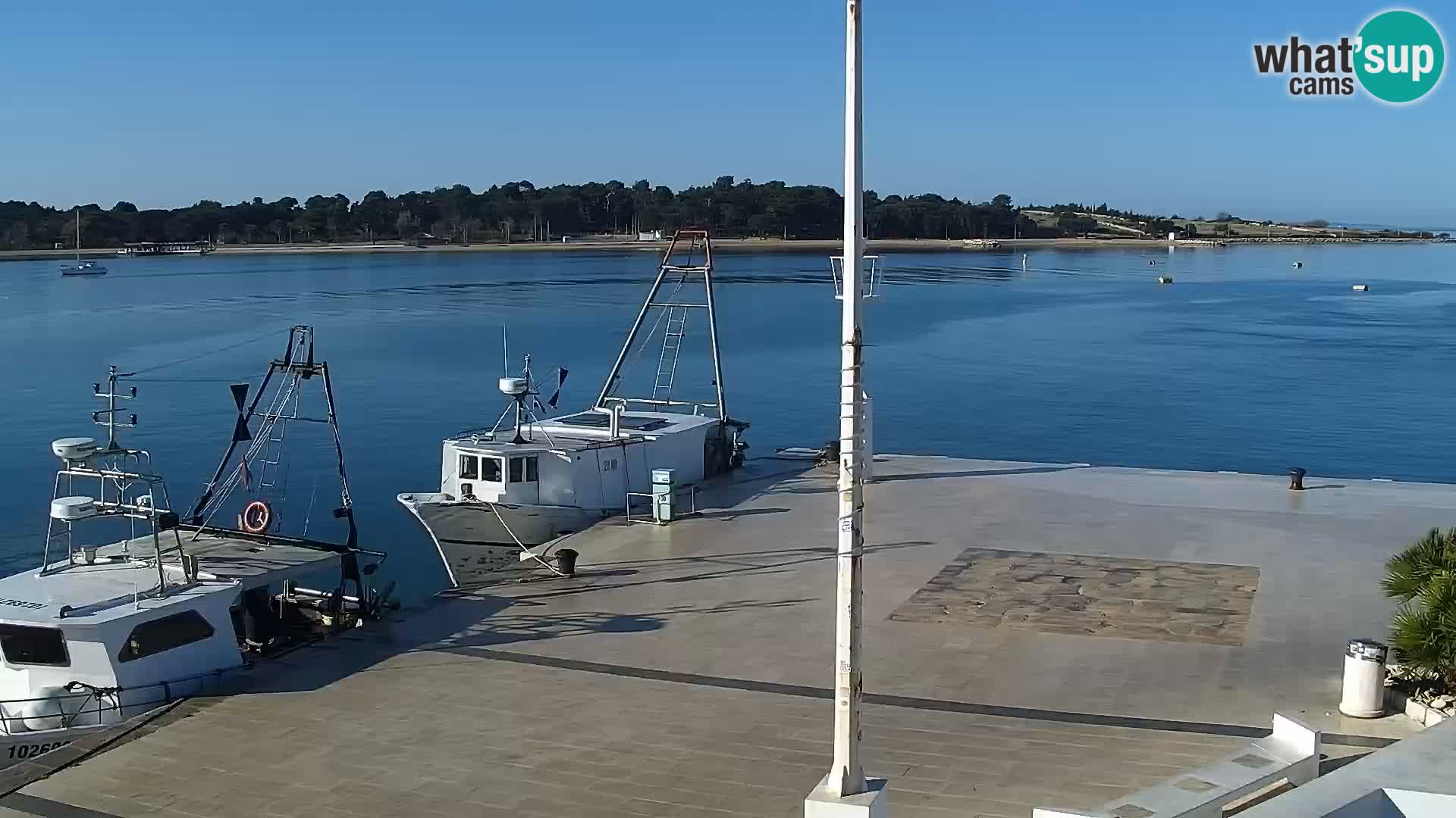 Web kamera Novalja promenada