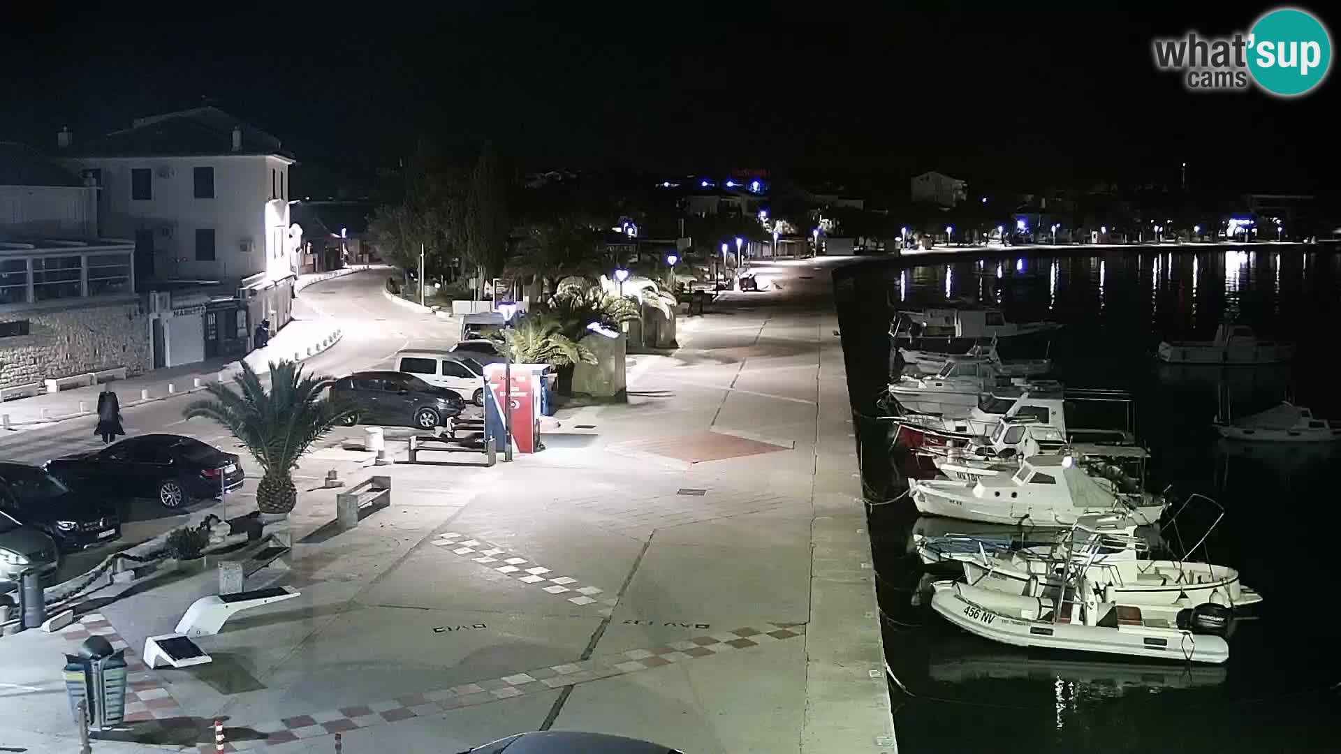 Livecam Promenade a Novalja
