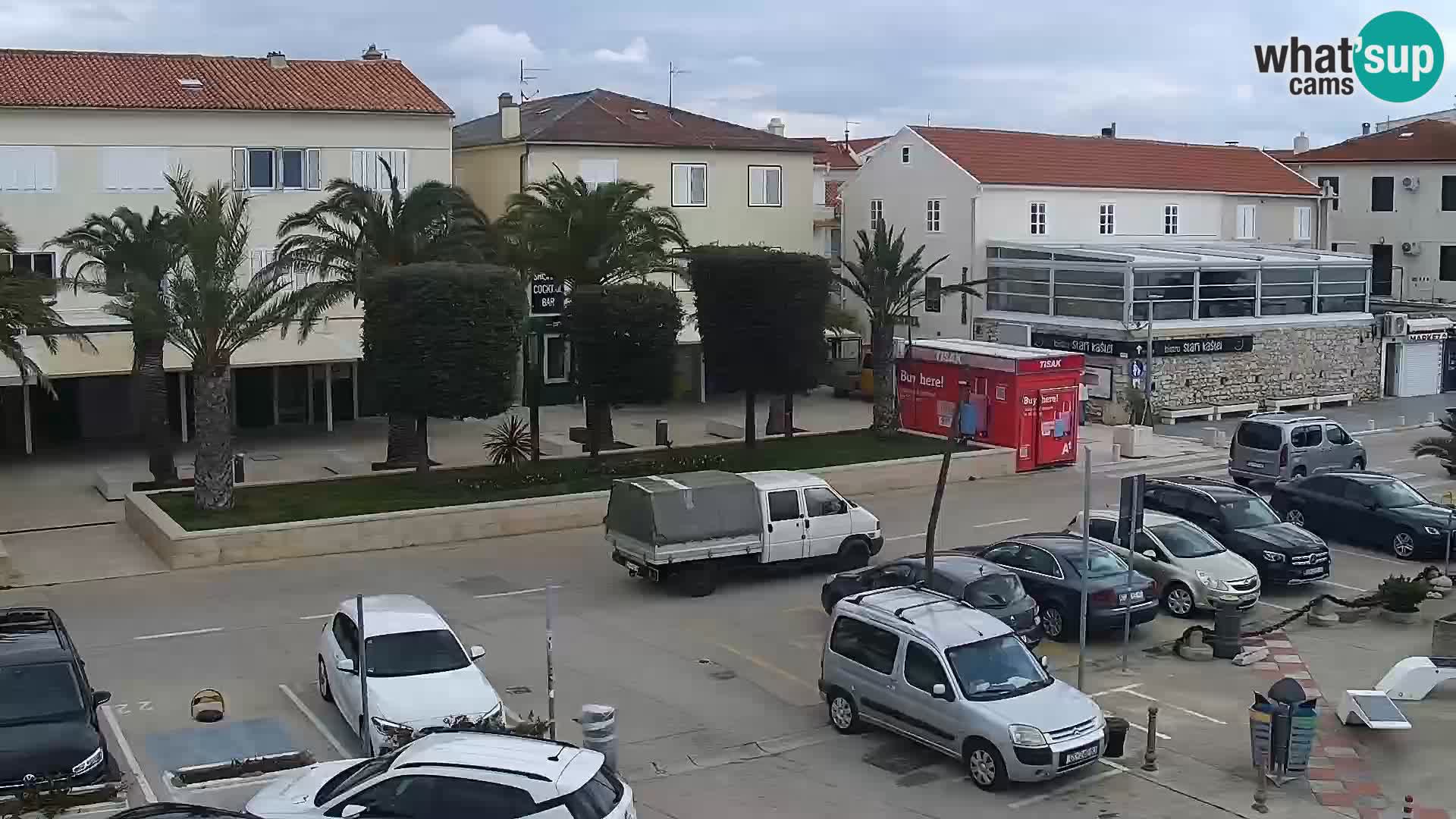 Novalja Livecam promenade