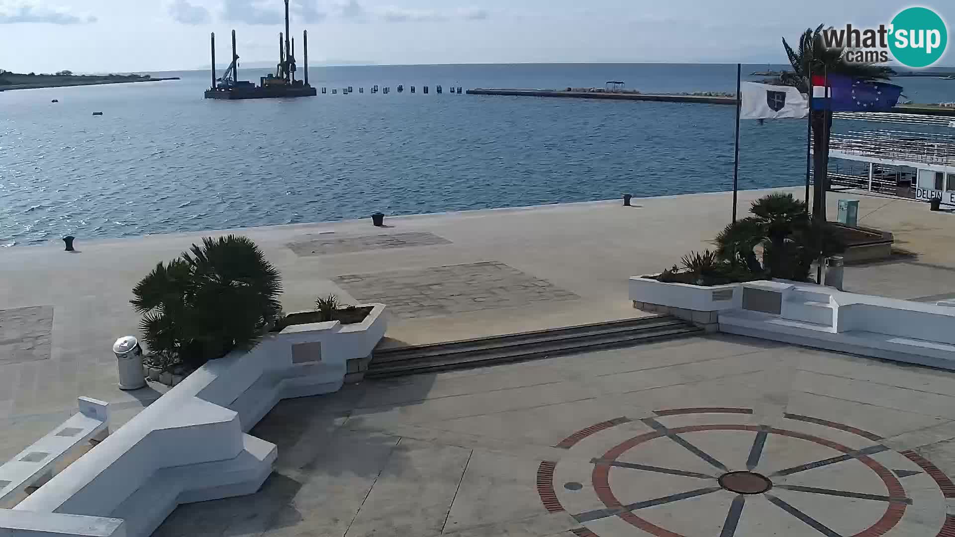 Novalja Livecam promenade