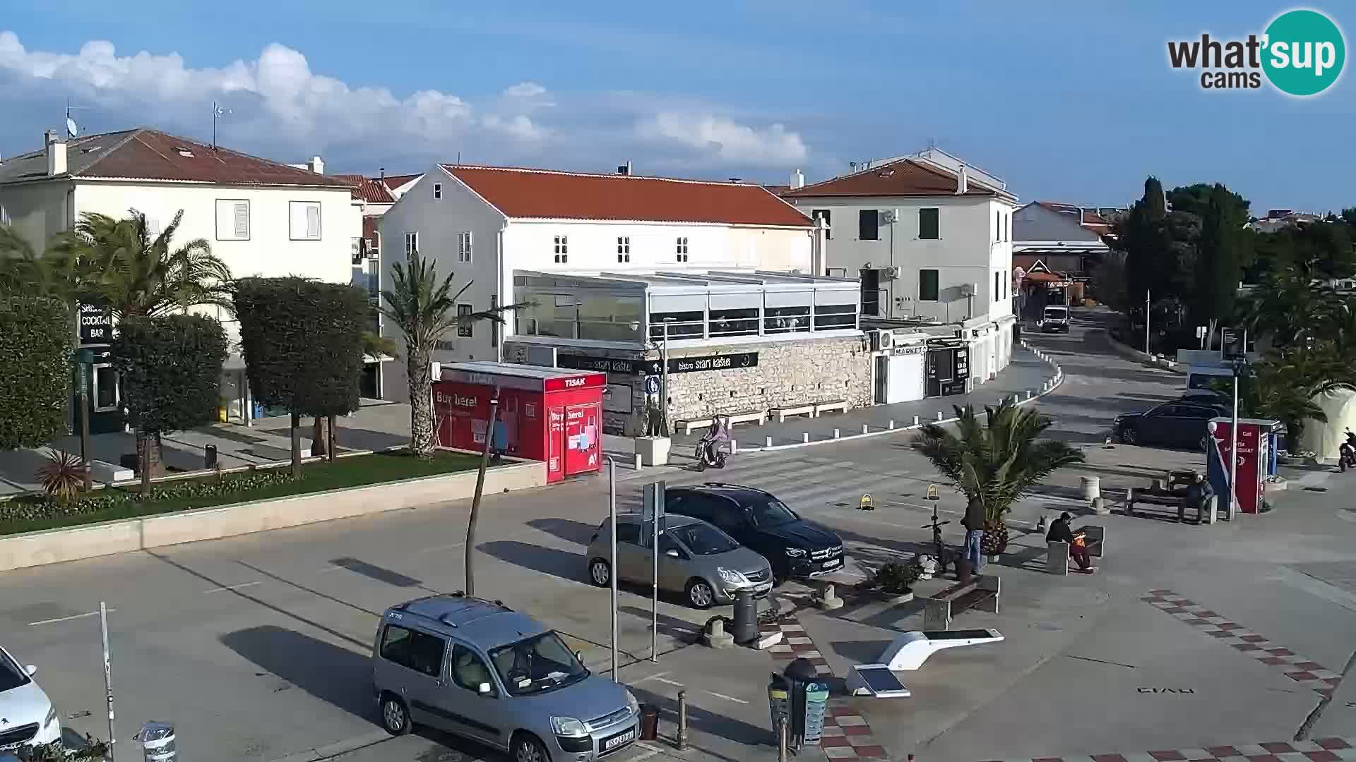 Livecam Promenade a Novalja
