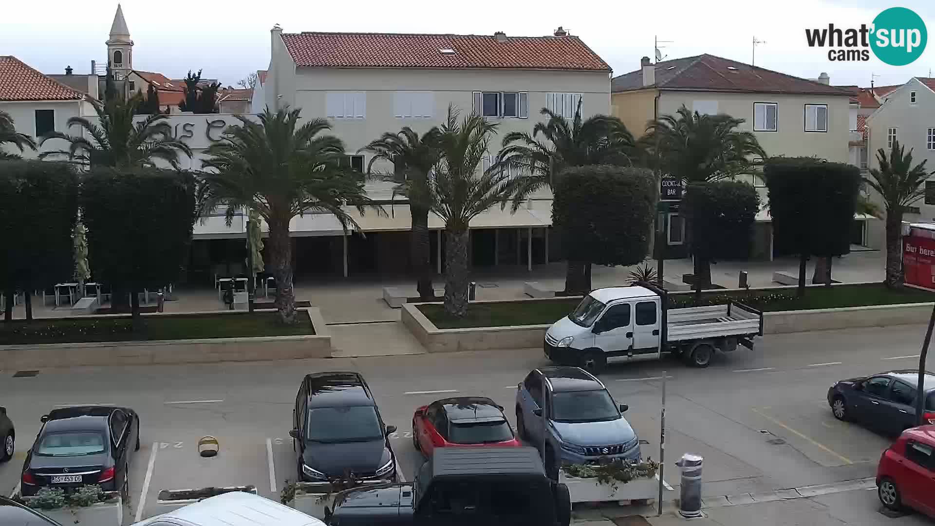 Novalja Livecam promenade