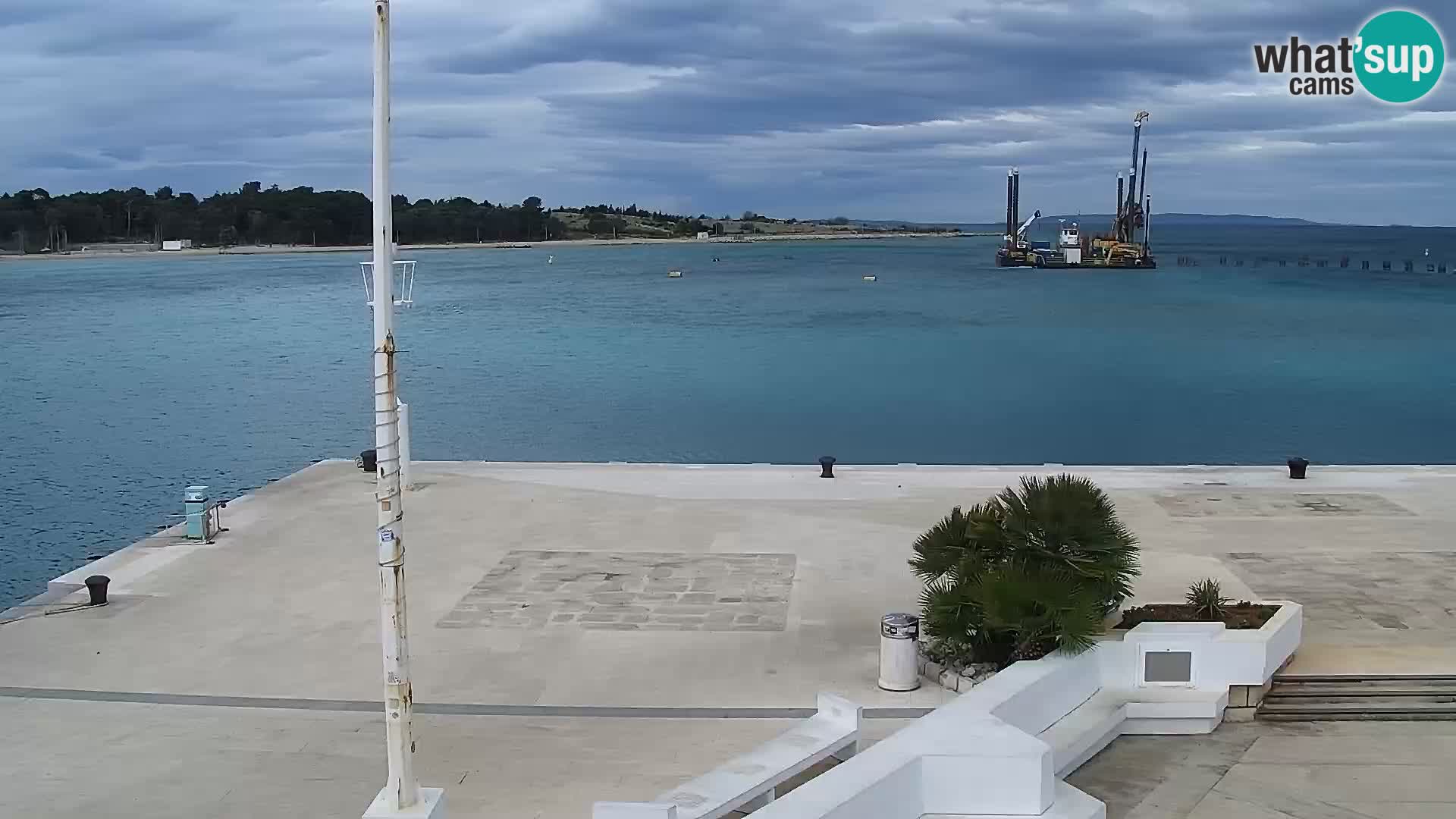 Livecam Promenade a Novalja