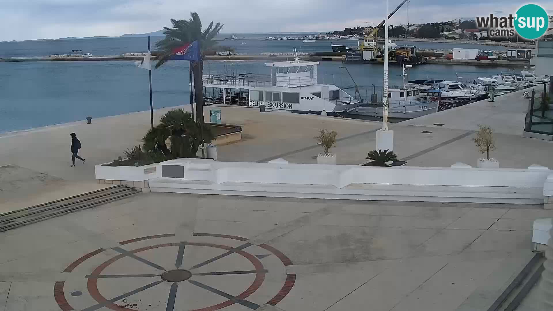 Novalja Livecam promenade