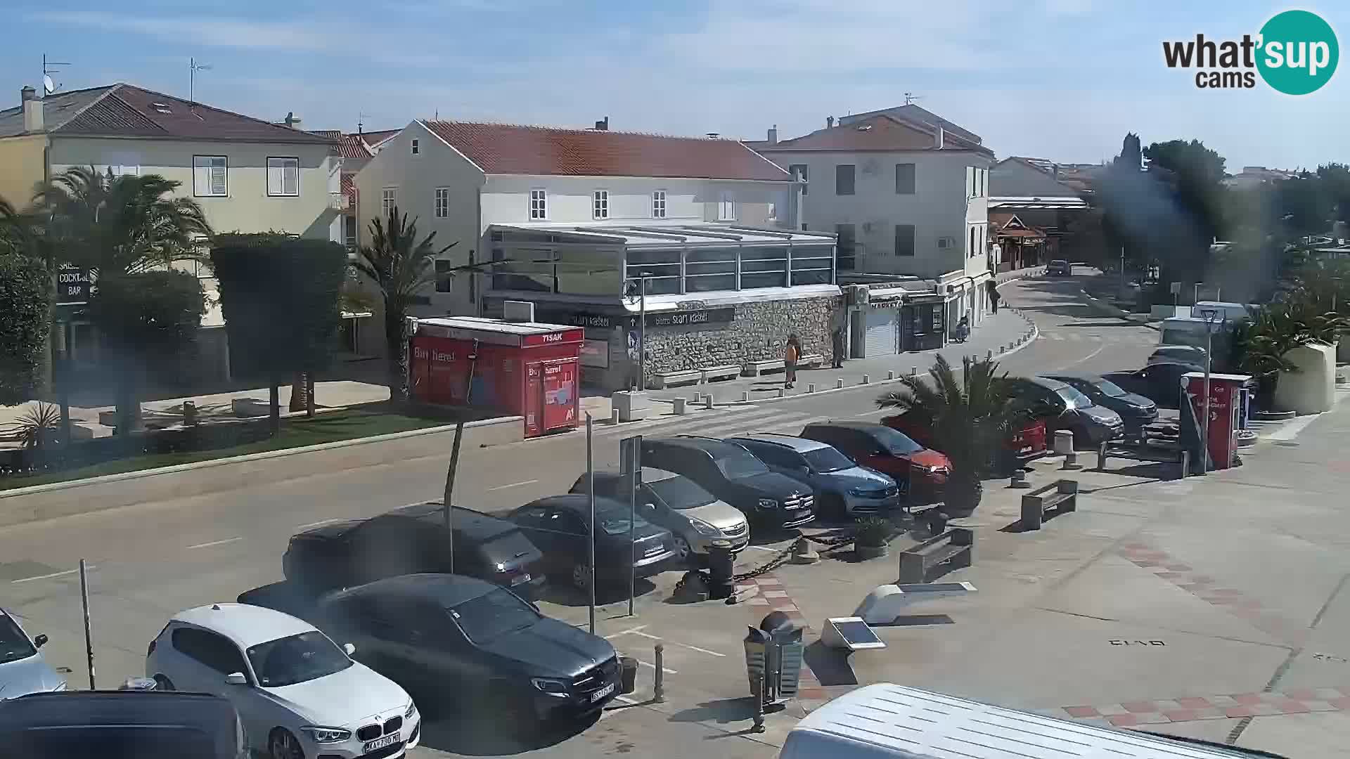 Livecam Promenade a Novalja