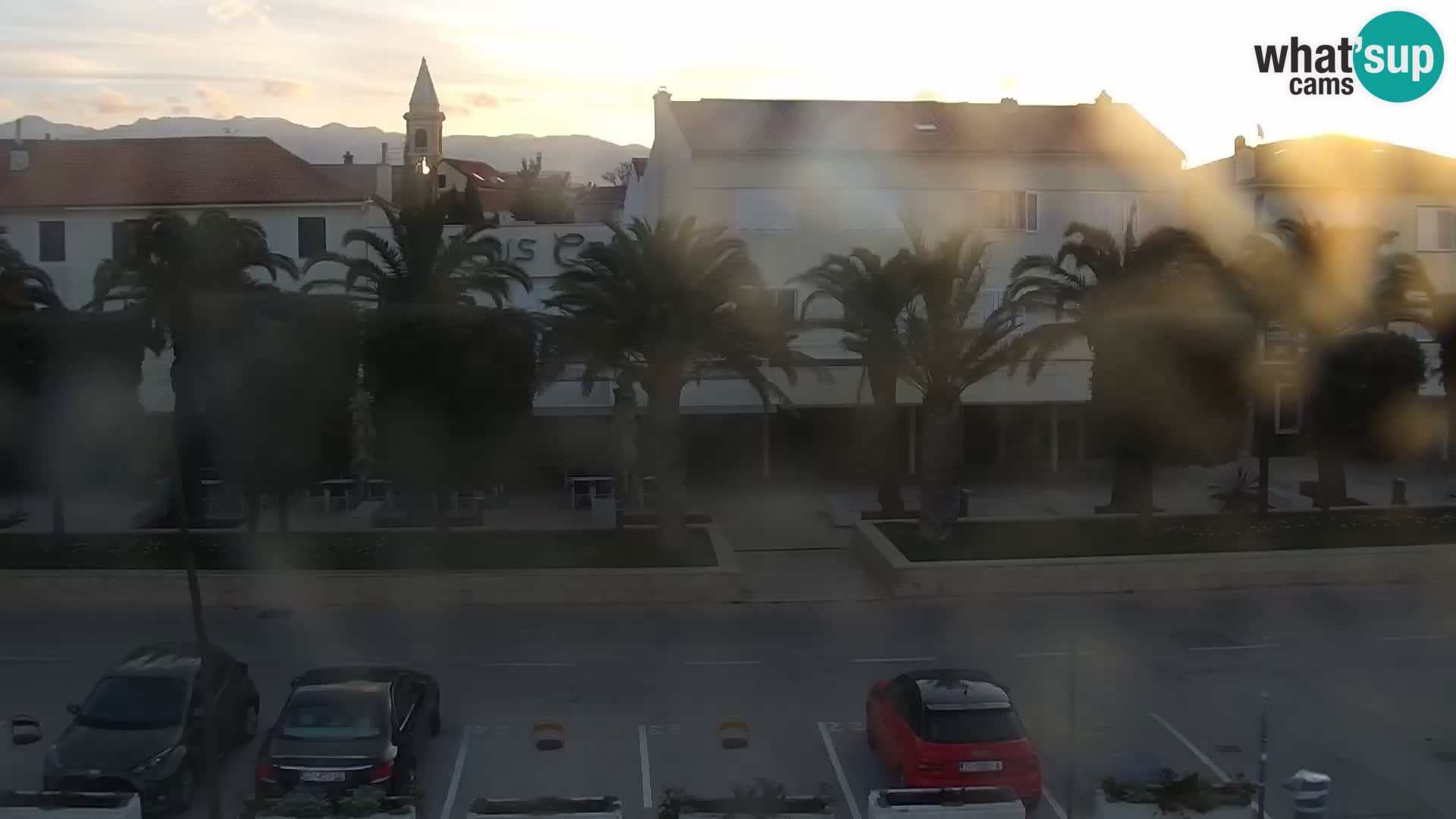 Novalja Livecam promenade