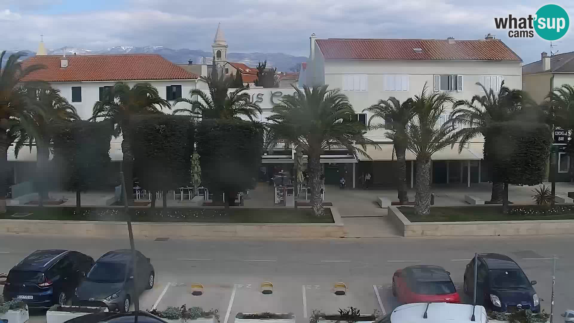 Novalja Livecam promenade