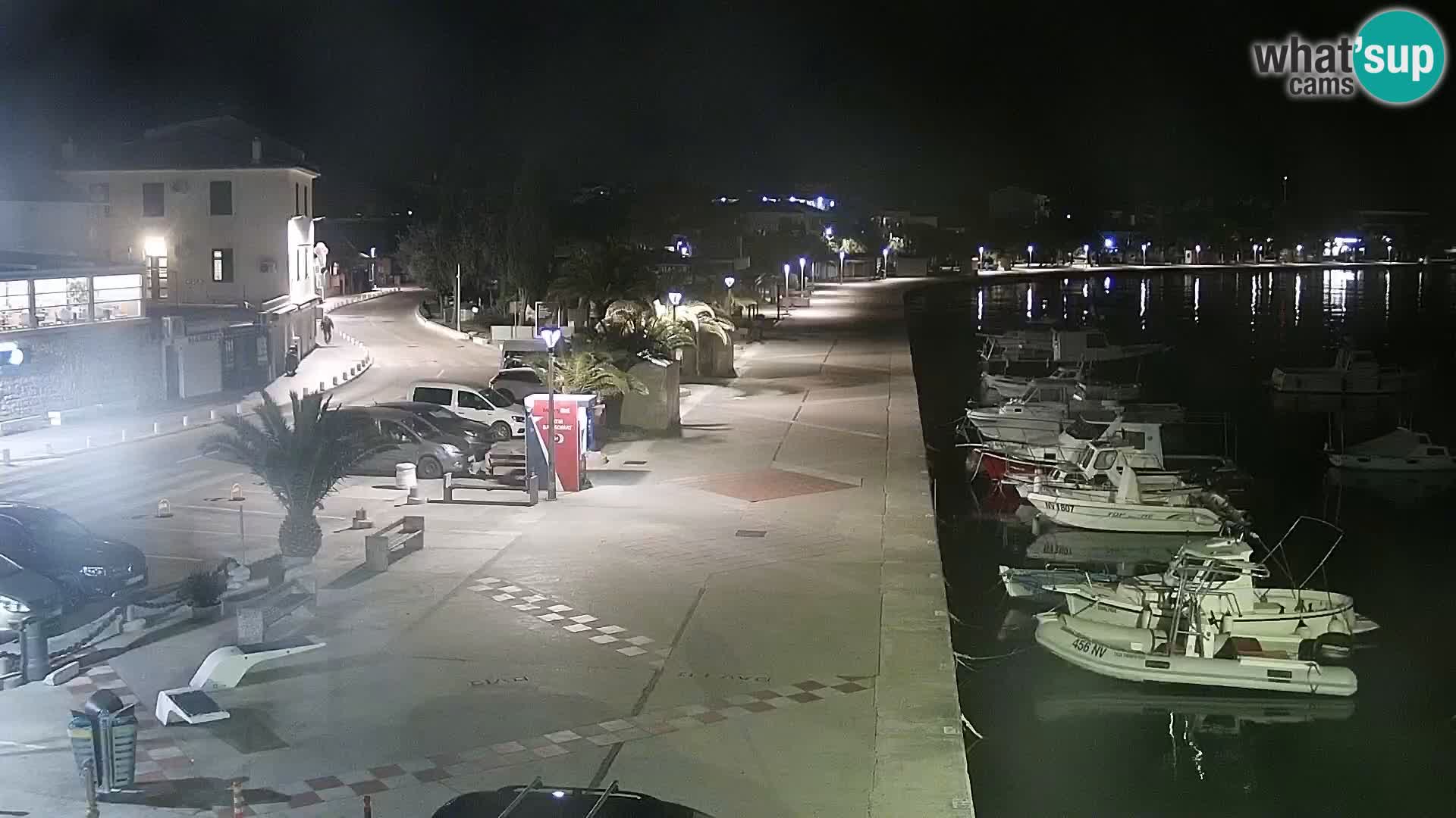 Novalja Livecam promenade