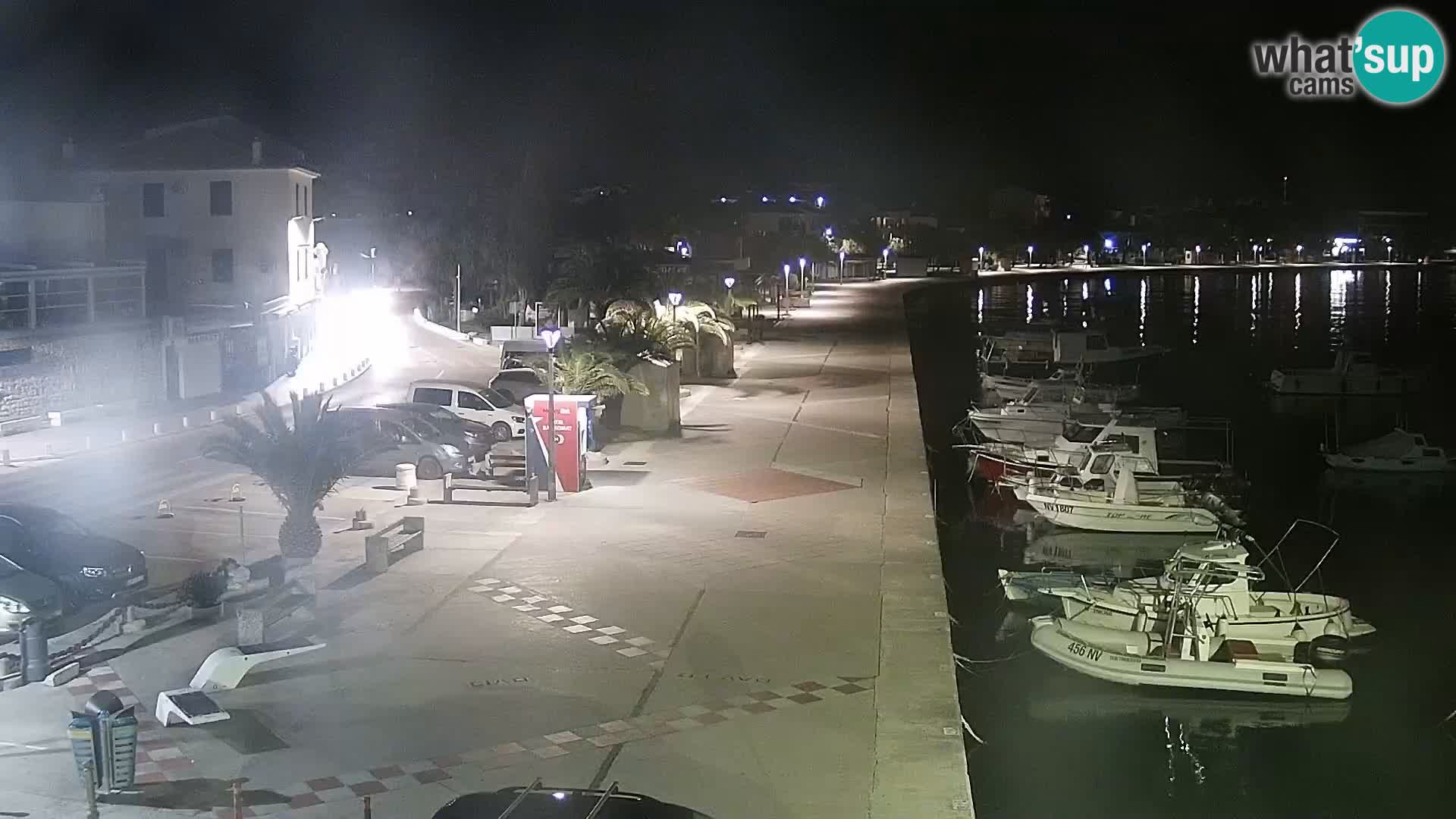 Novalja Livecam promenade