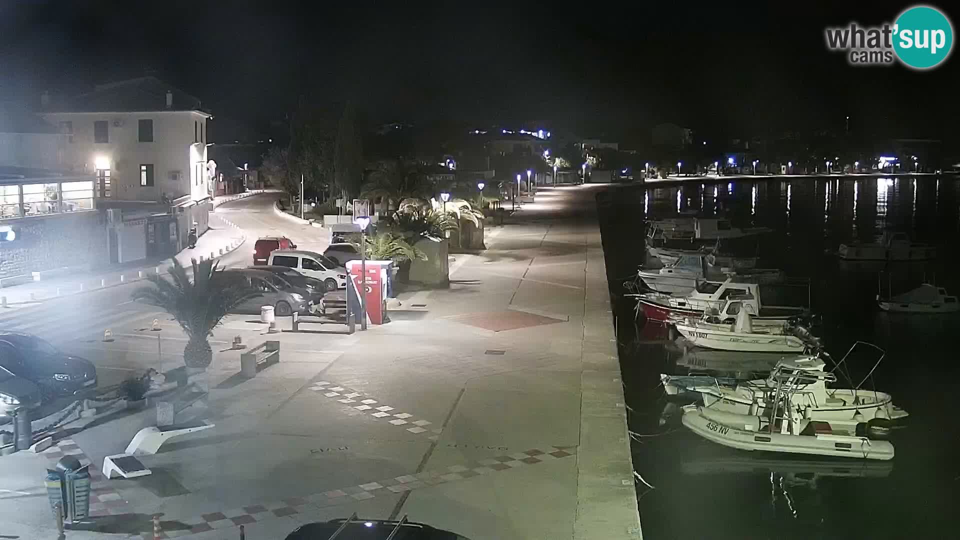 Novalja Livecam promenade