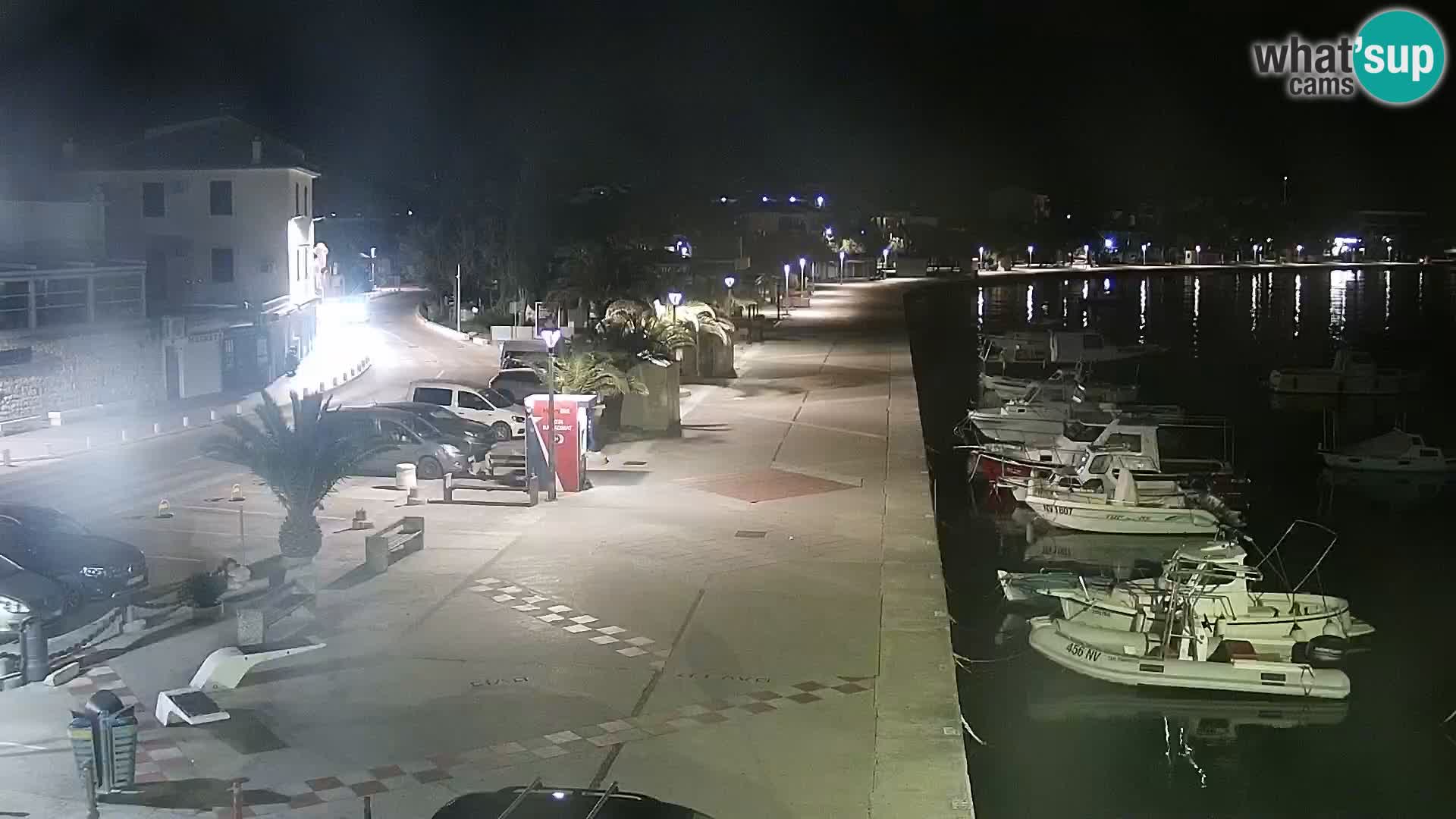 Livecam Promenade a Novalja