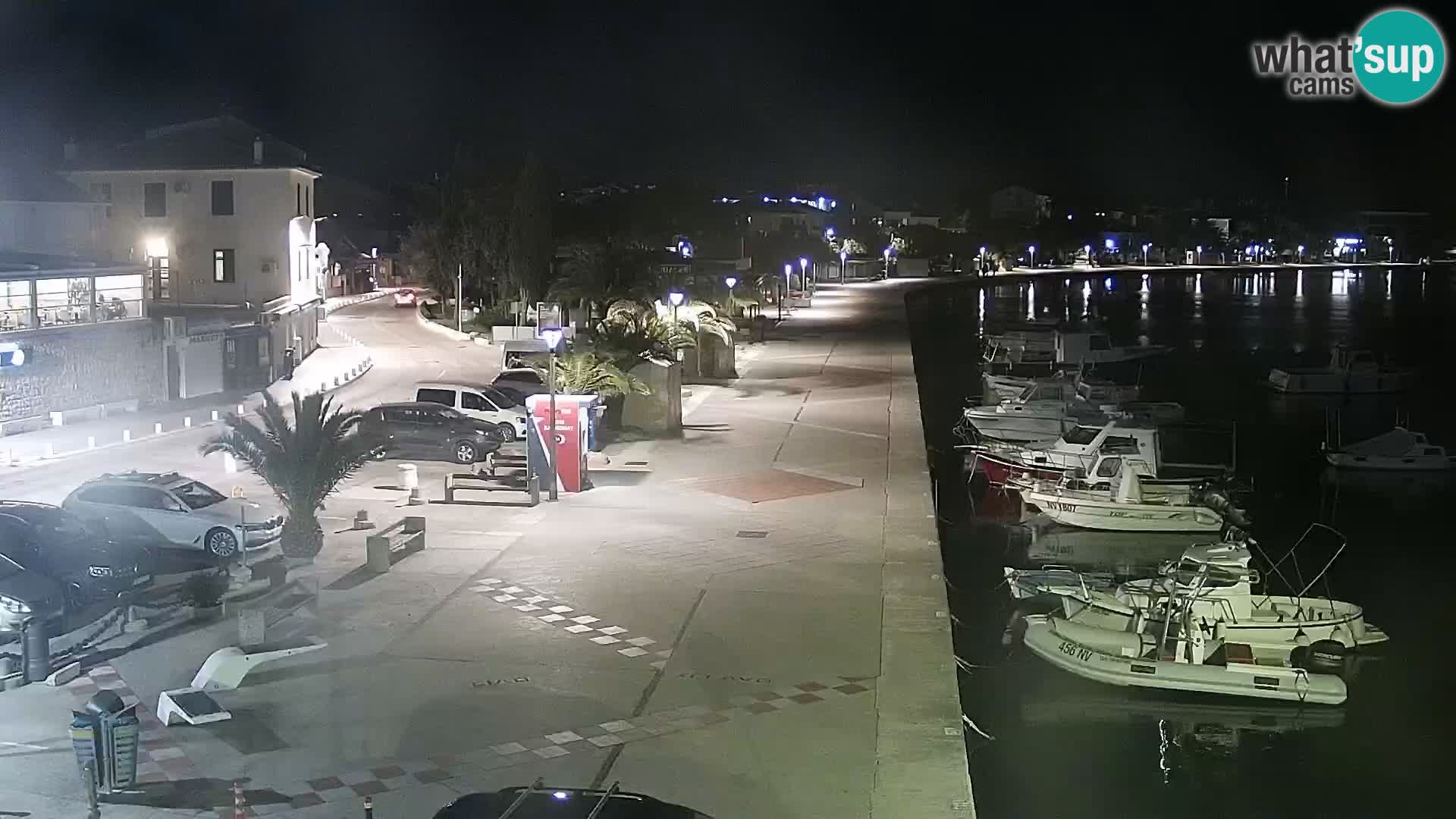 Livecam Promenade a Novalja