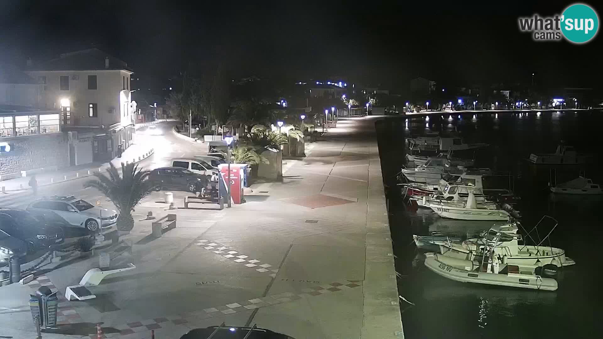 Novalja Livecam promenade