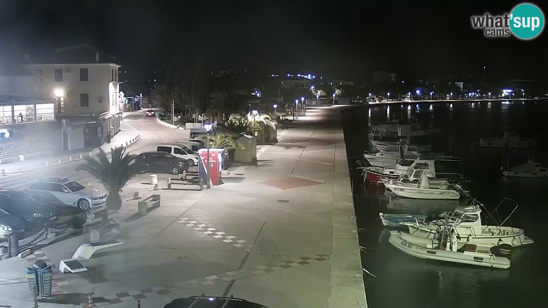 Livecam Promenade a Novalja