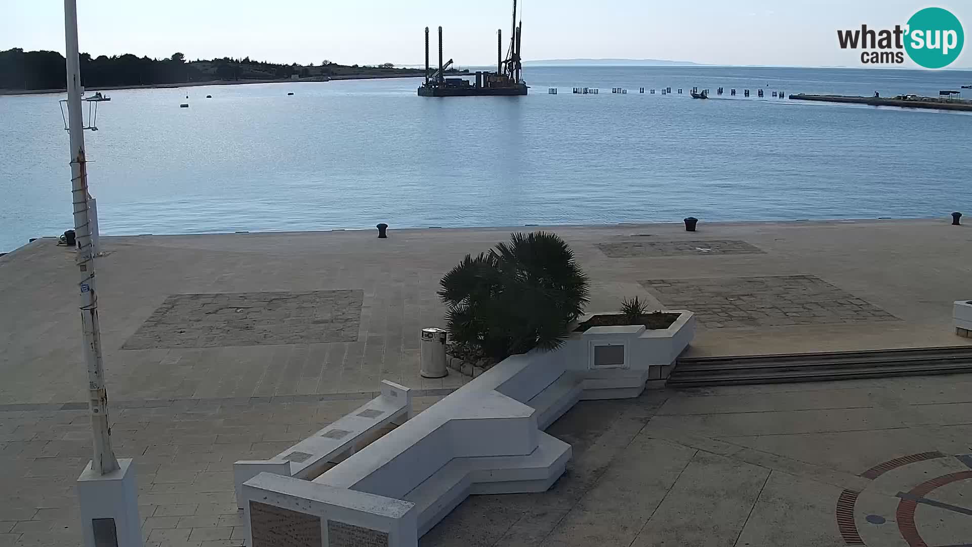 Novalja Livecam promenade