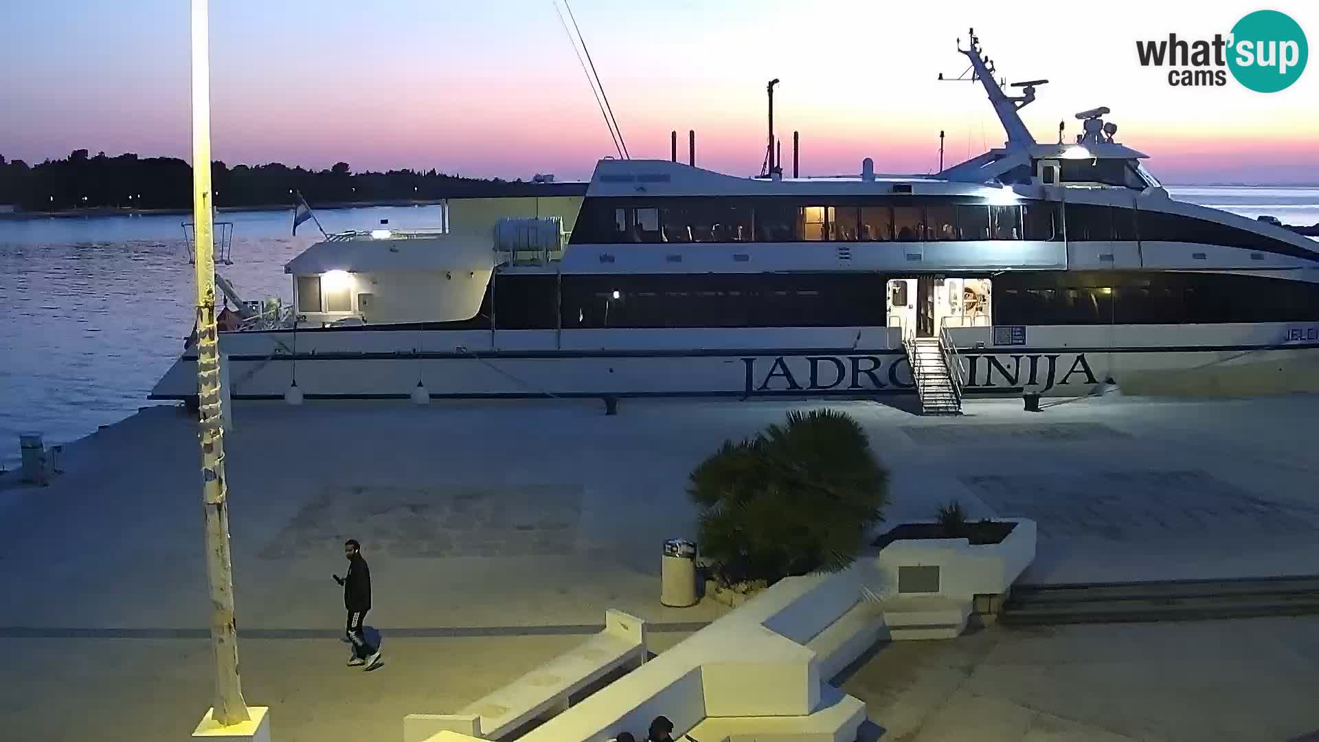 Novalja Livecam promenade