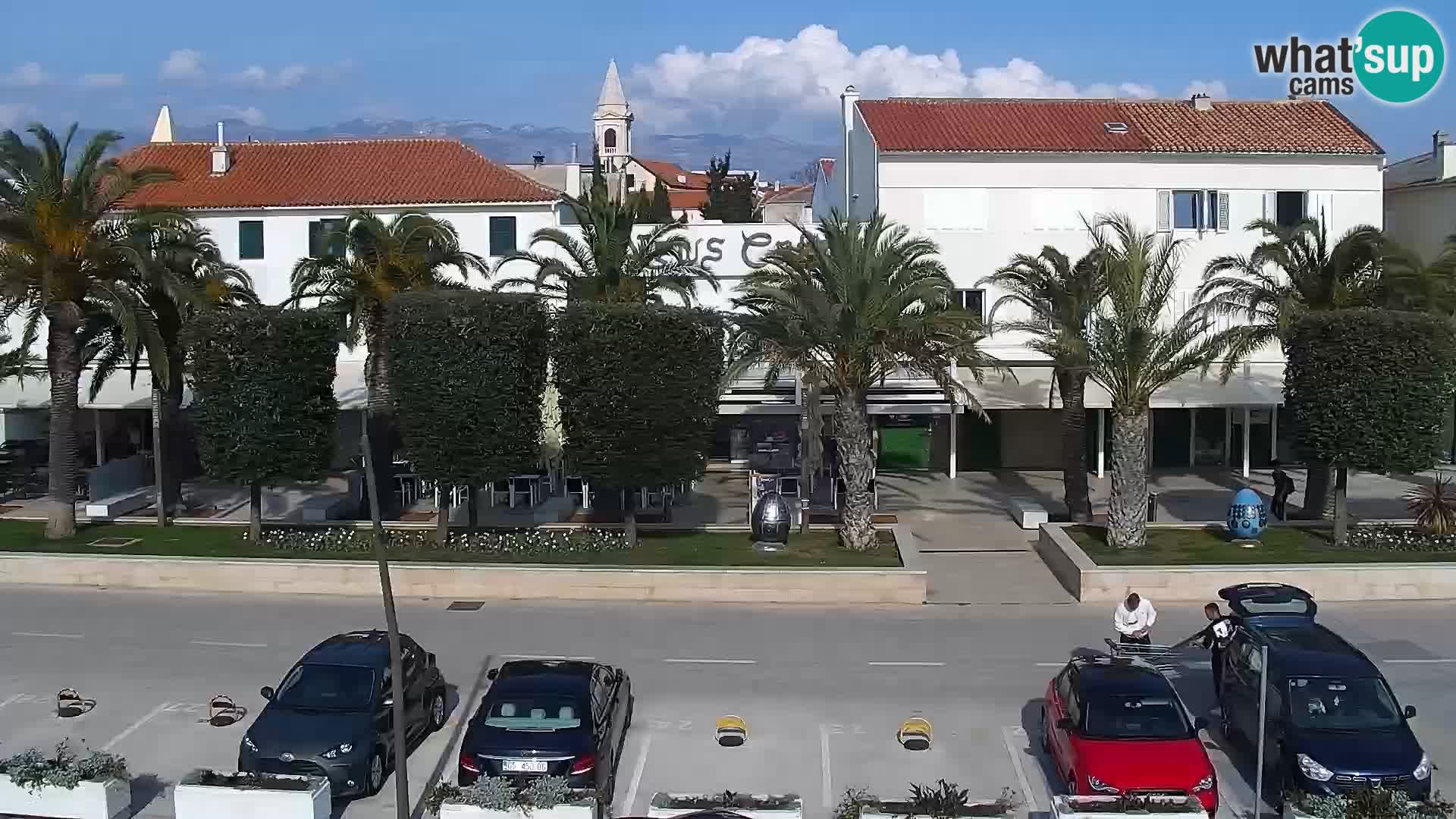 Livecam Promenade a Novalja