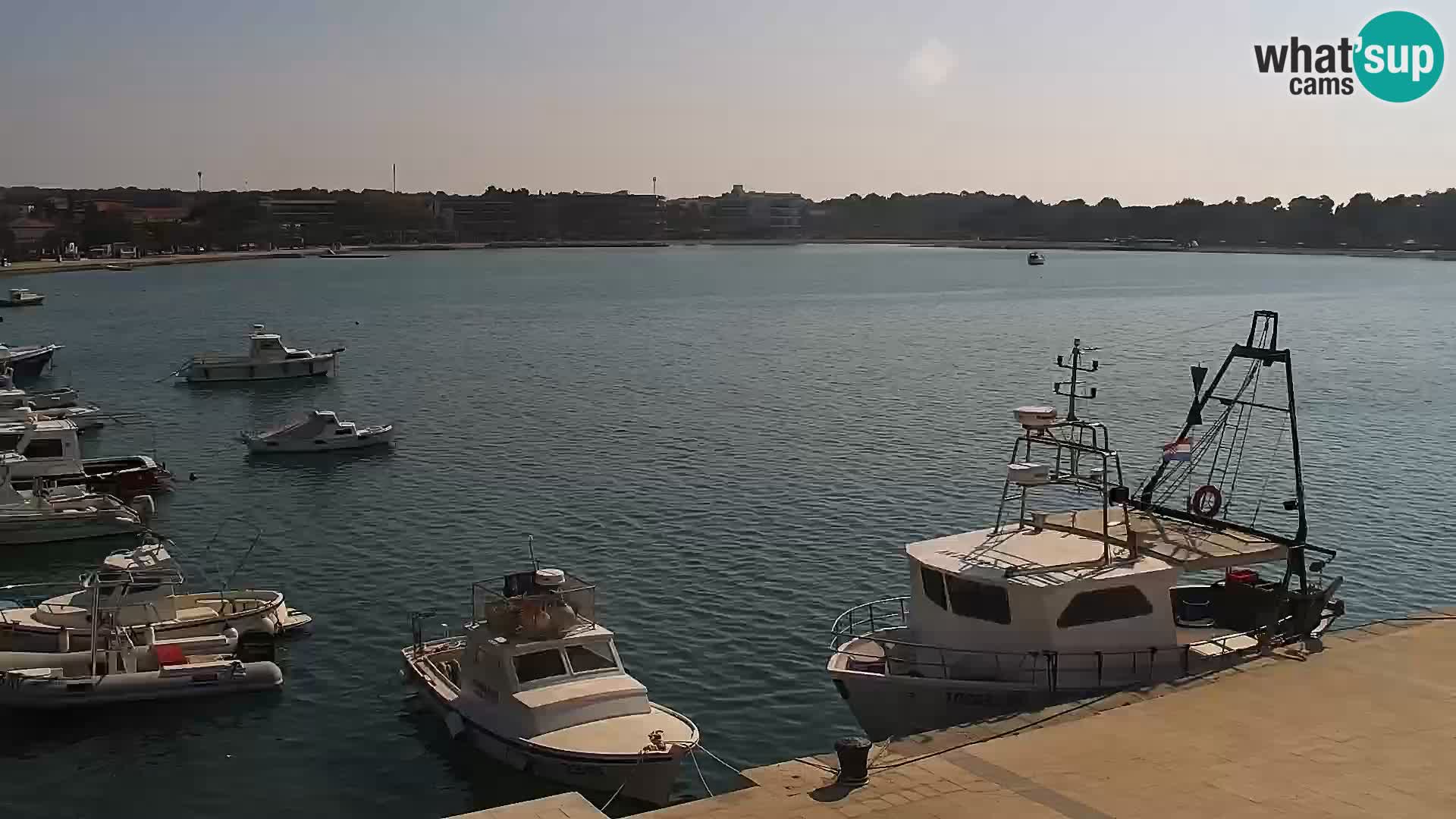 Novalja spletna kamera promenada