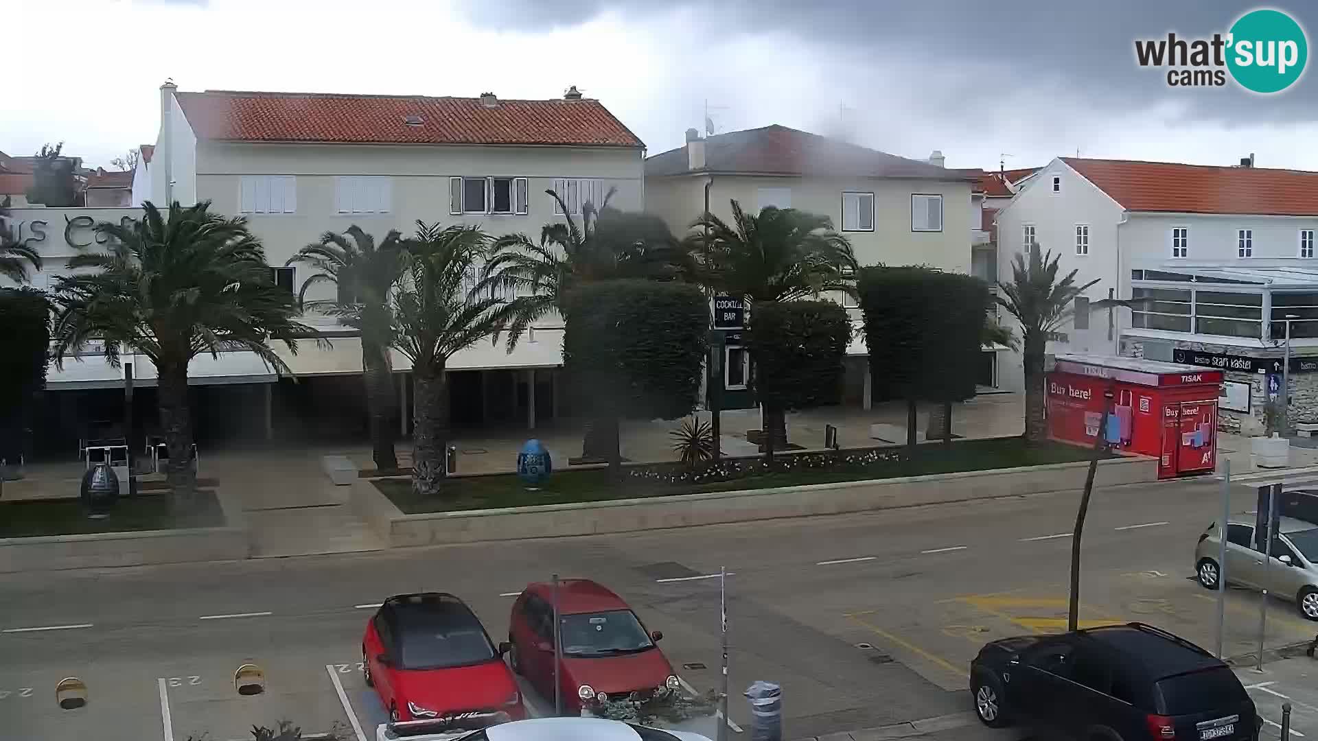 Livecam Promenade a Novalja