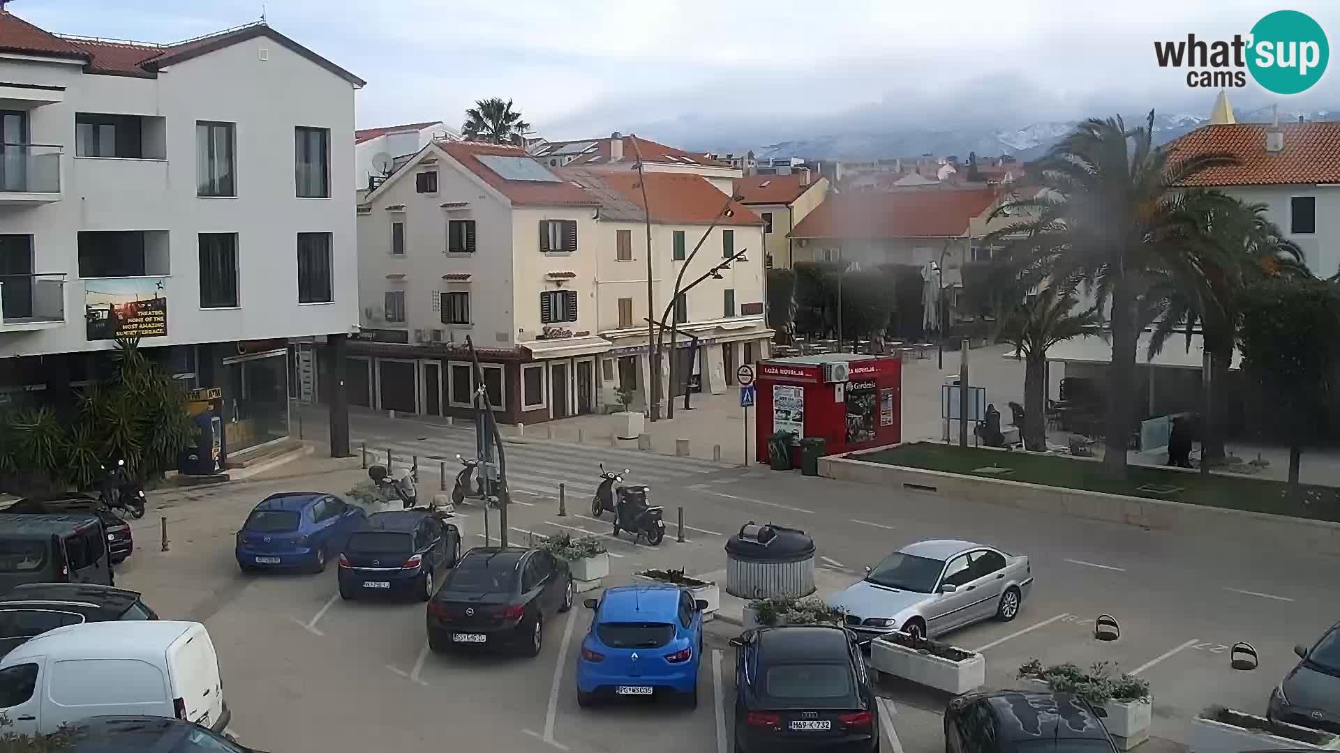 Livecam Promenade a Novalja