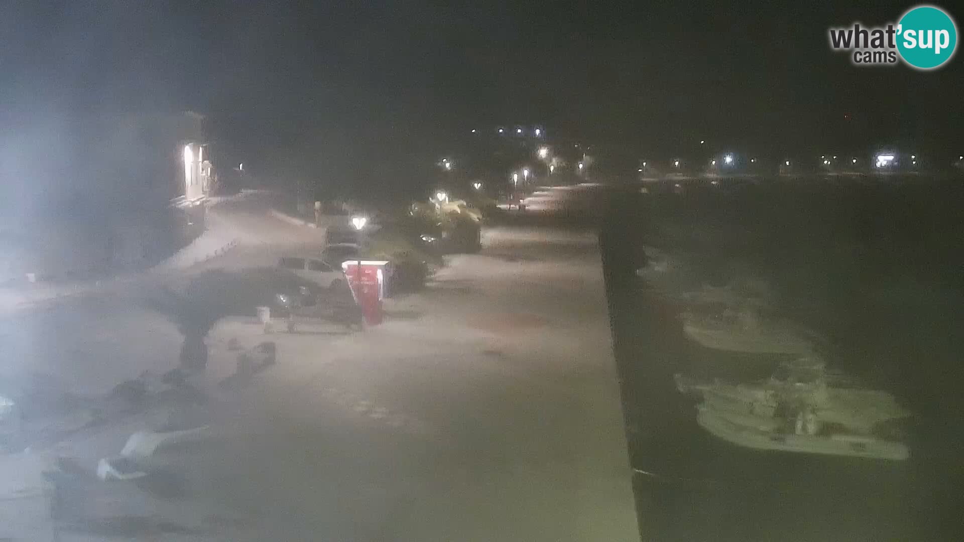 Novalja Livecam promenade