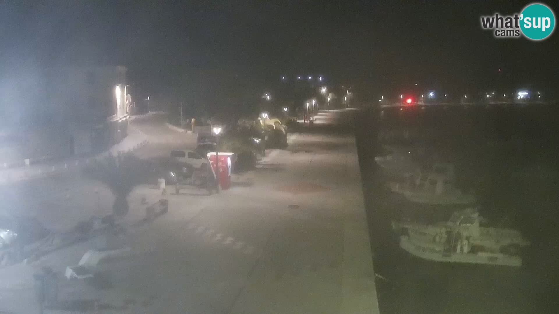 Novalja Livecam promenade