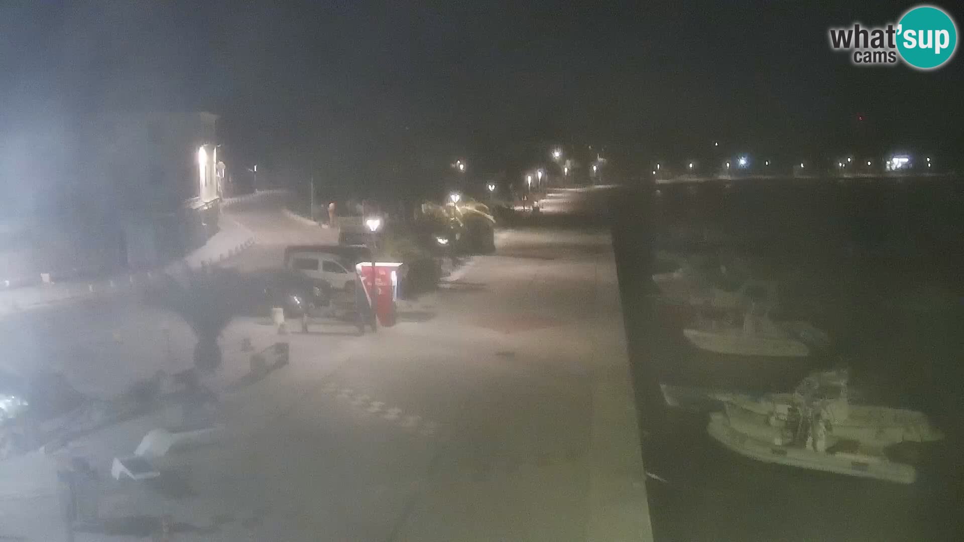 Novalja Livecam promenade