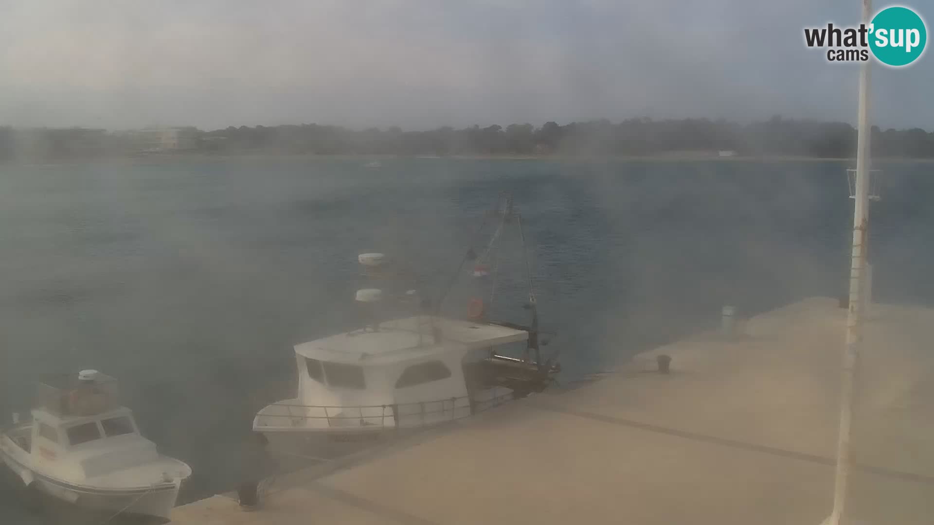 Webcam Novalja seaside promenade