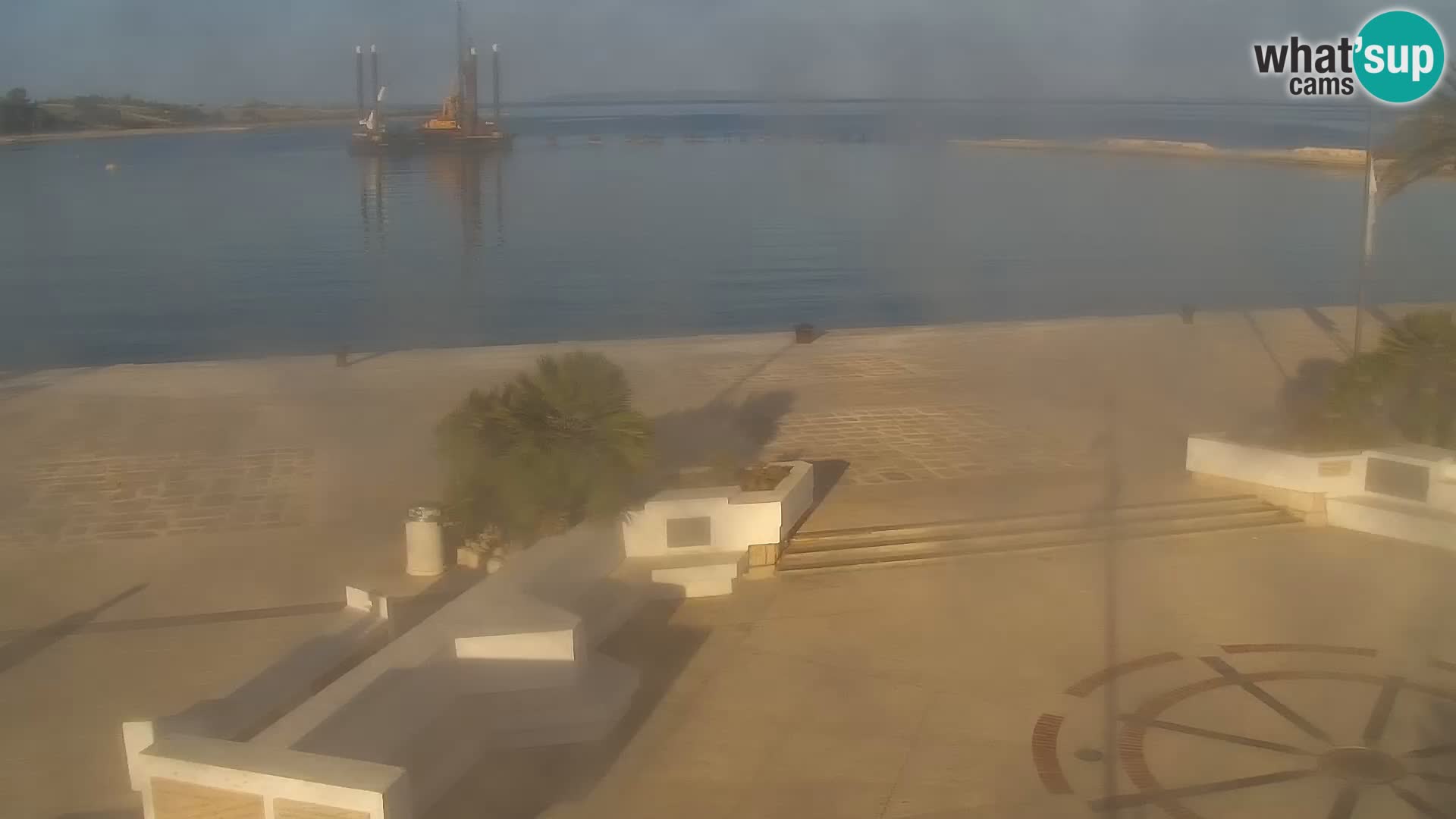 Novalja Livecam promenade