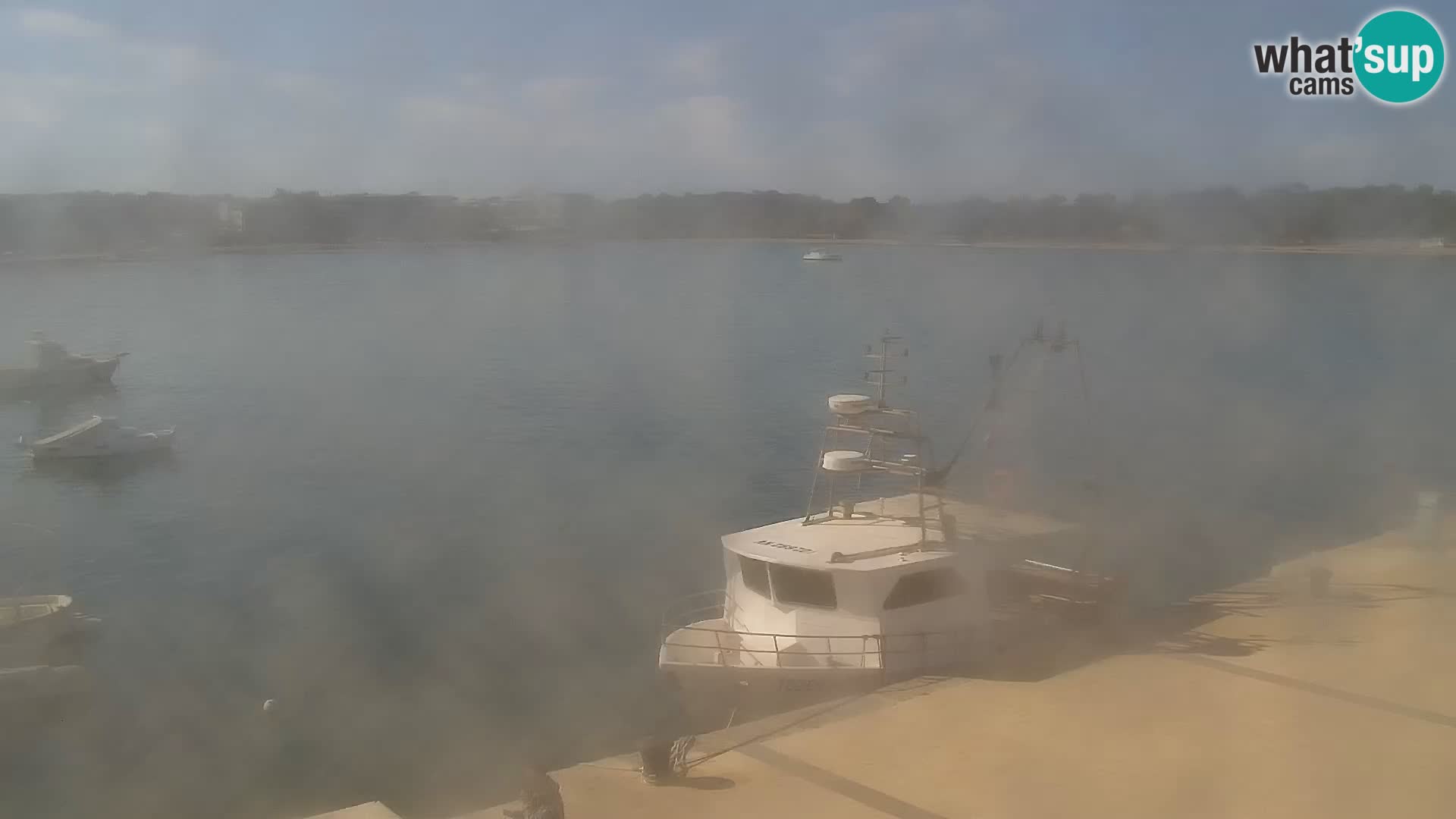 Novalja spletna kamera promenada