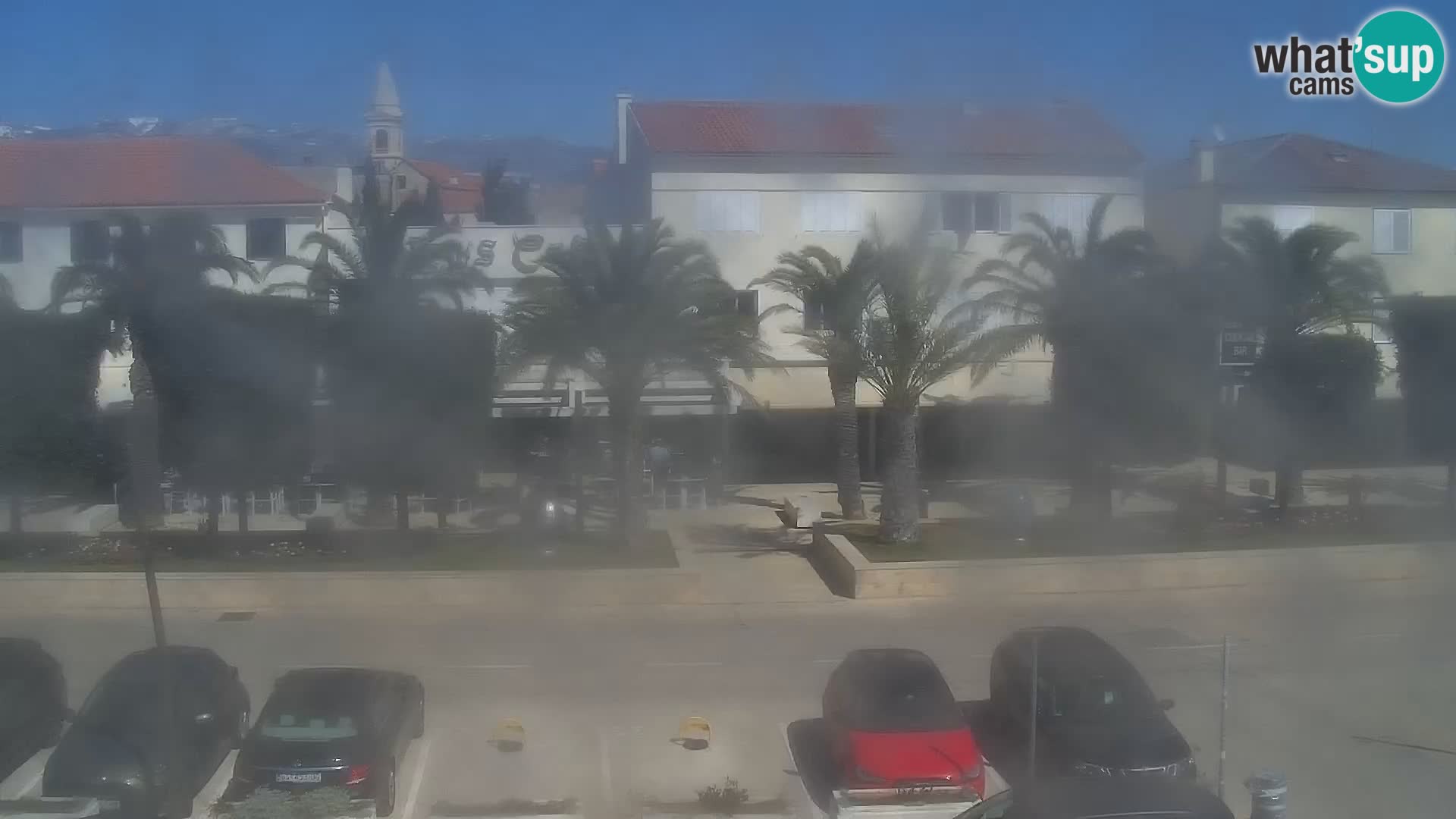 Novalja Livecam promenade