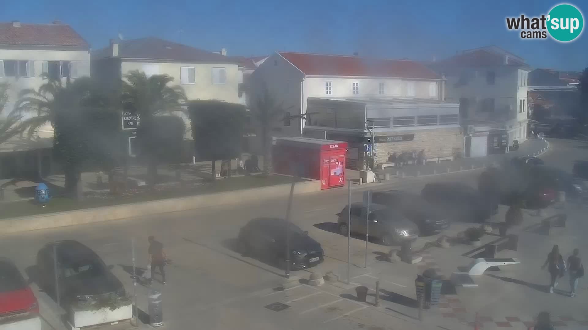 Novalja Livecam promenade