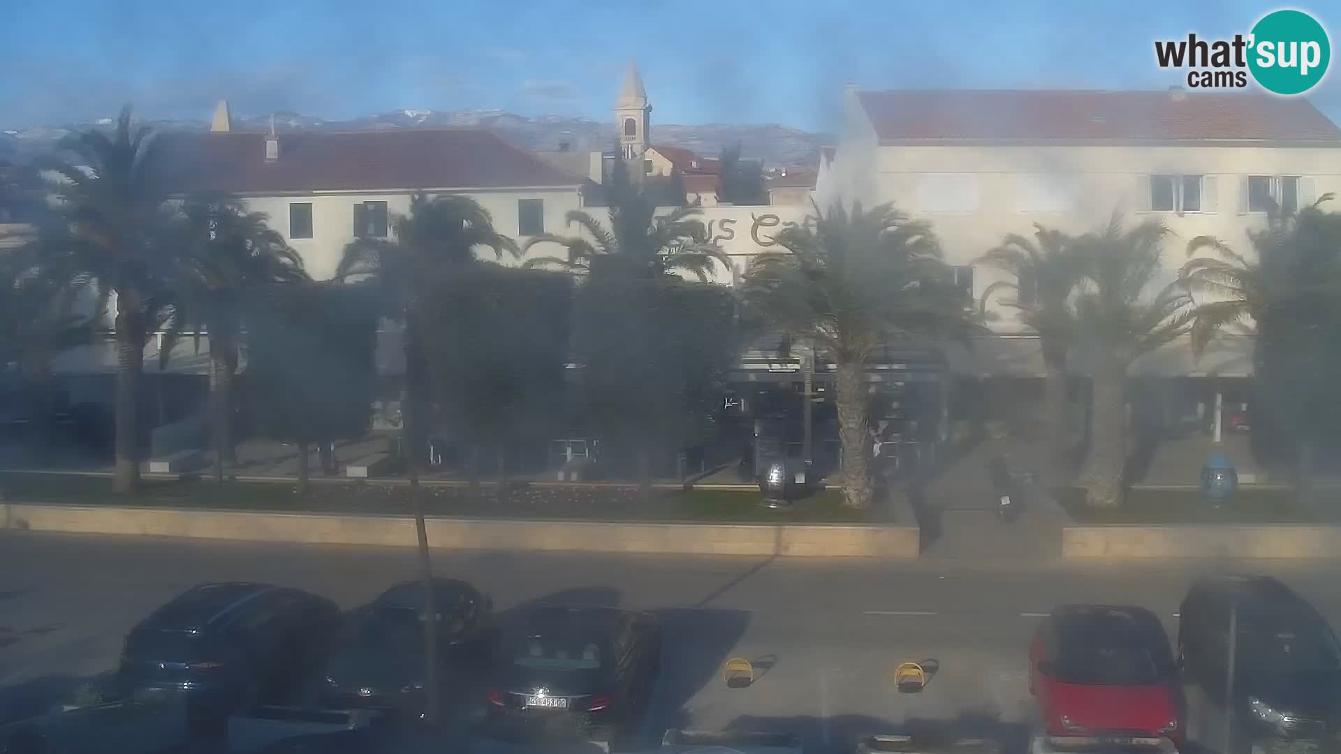 Novalja Livecam promenade