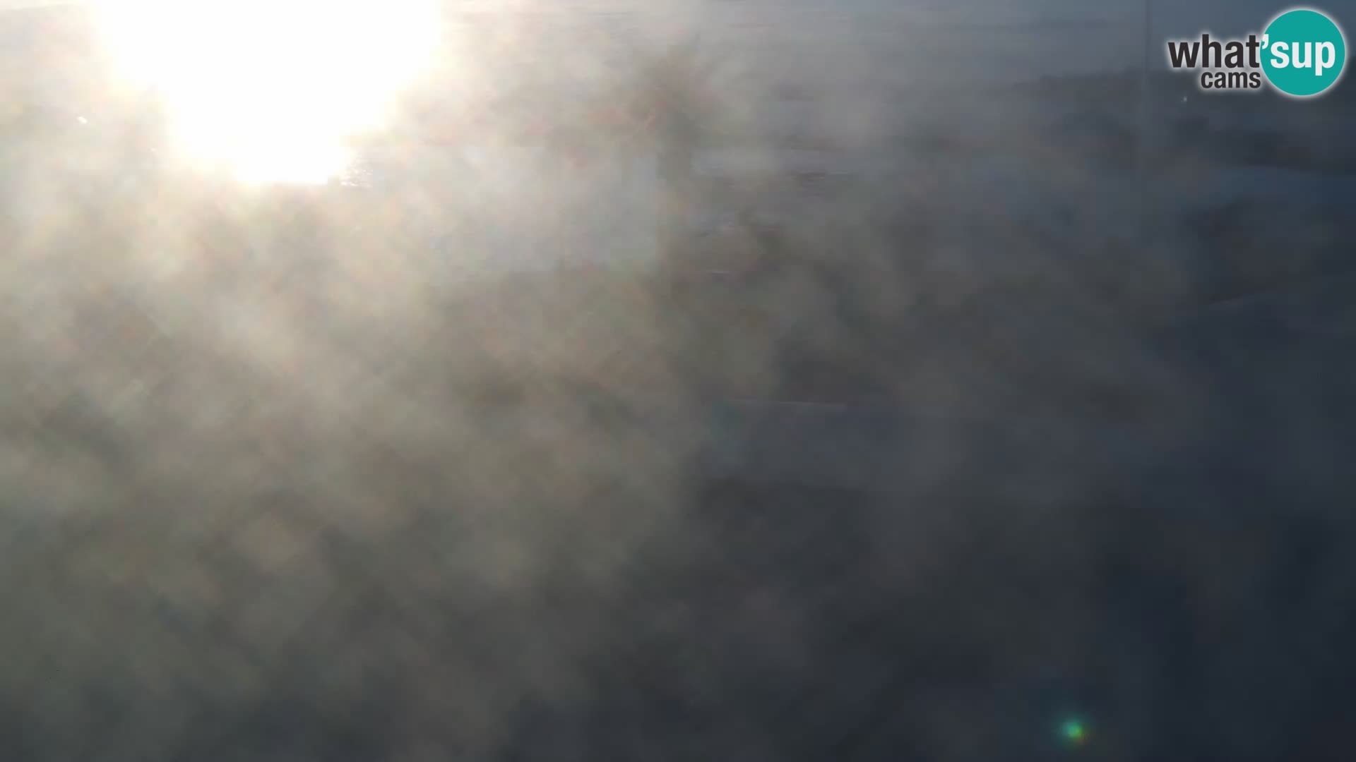 Novalja spletna kamera promenada