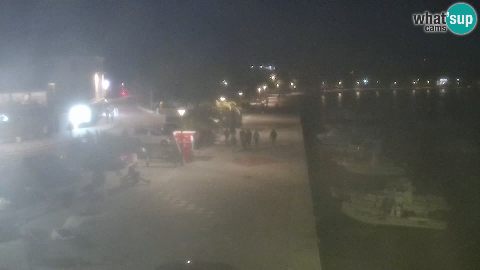 Novalja Livecam promenade